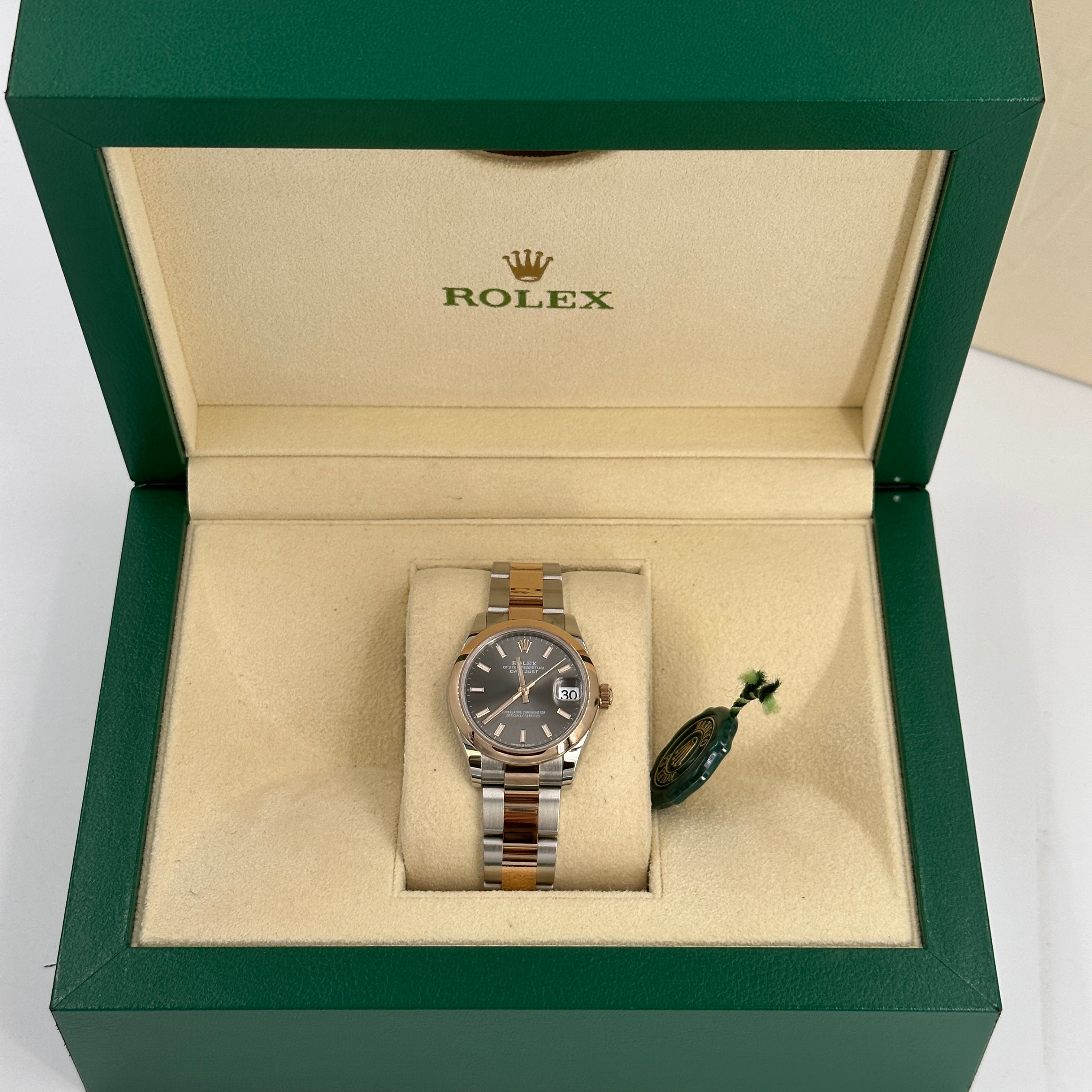 Rolex Datejust 31 278241 Grey Index Oyster 2024