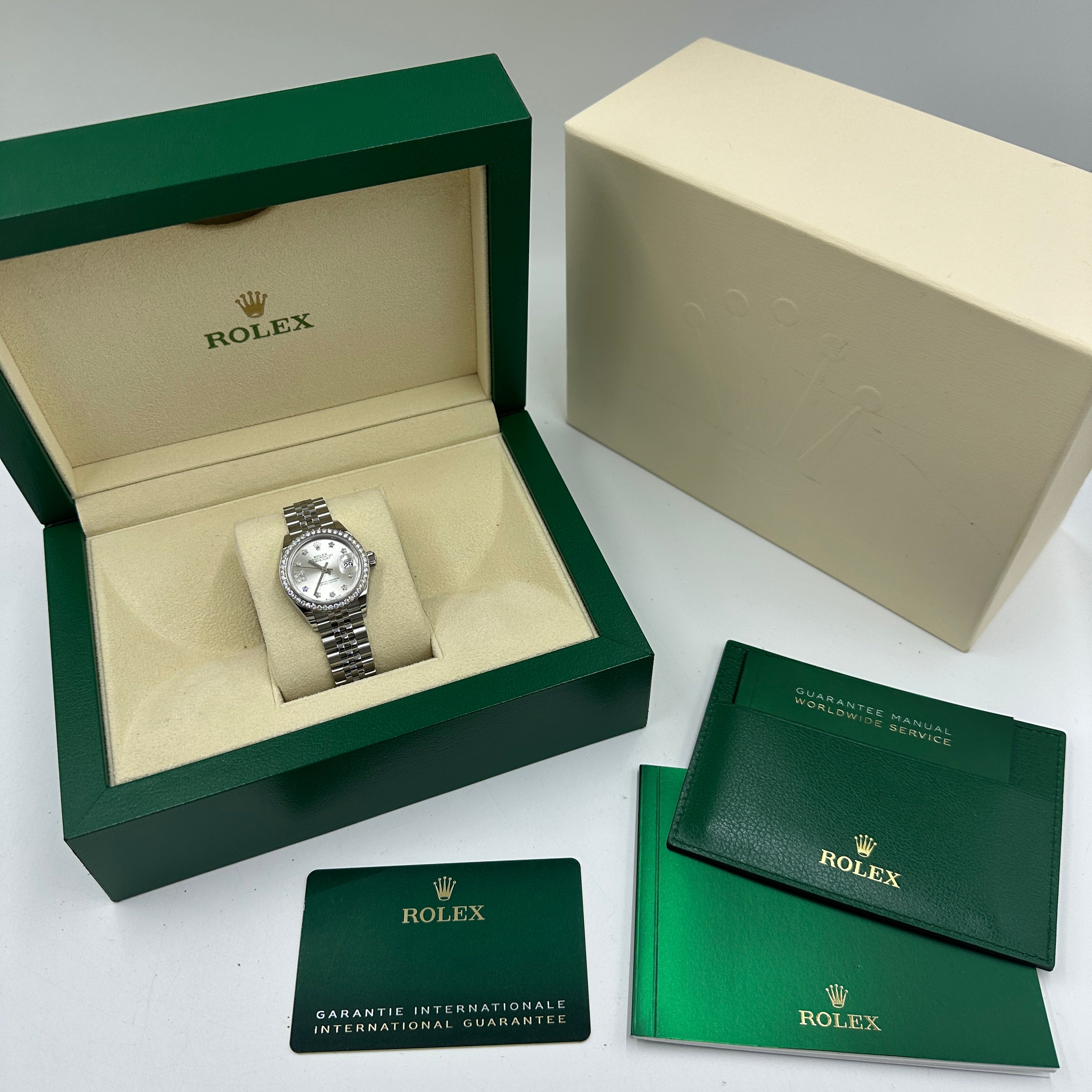 Rolex Lady-Datejust m279384RBR-0021 silver star diamons jub 2025