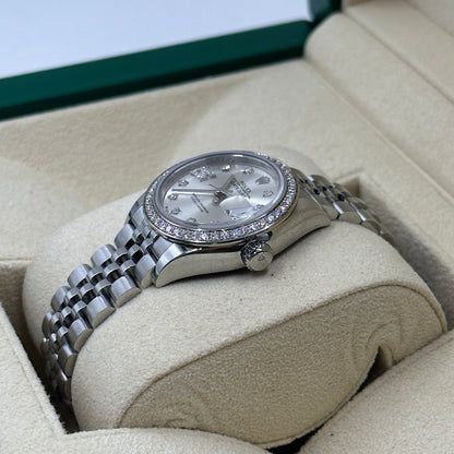 Rolex Lady-Datejust m279384RBR-0021 silver star diamons jub 2025