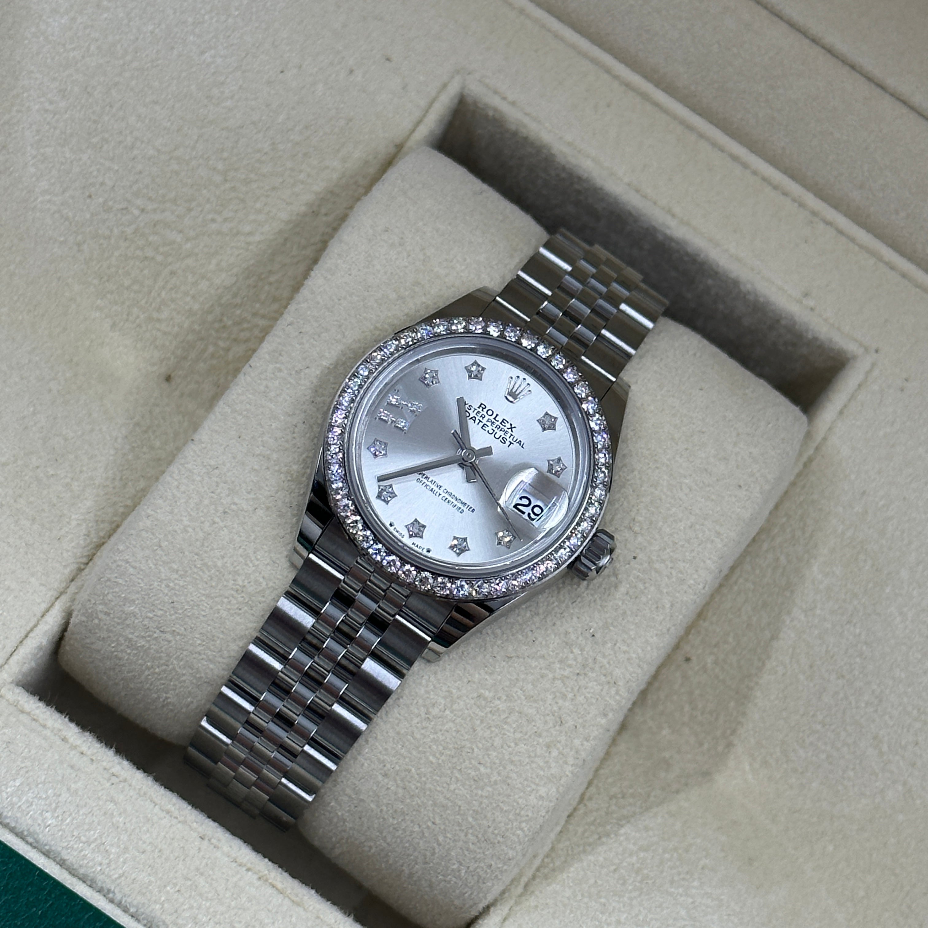 Rolex Lady-Datejust 279384G Silver Star Jubilee 2024