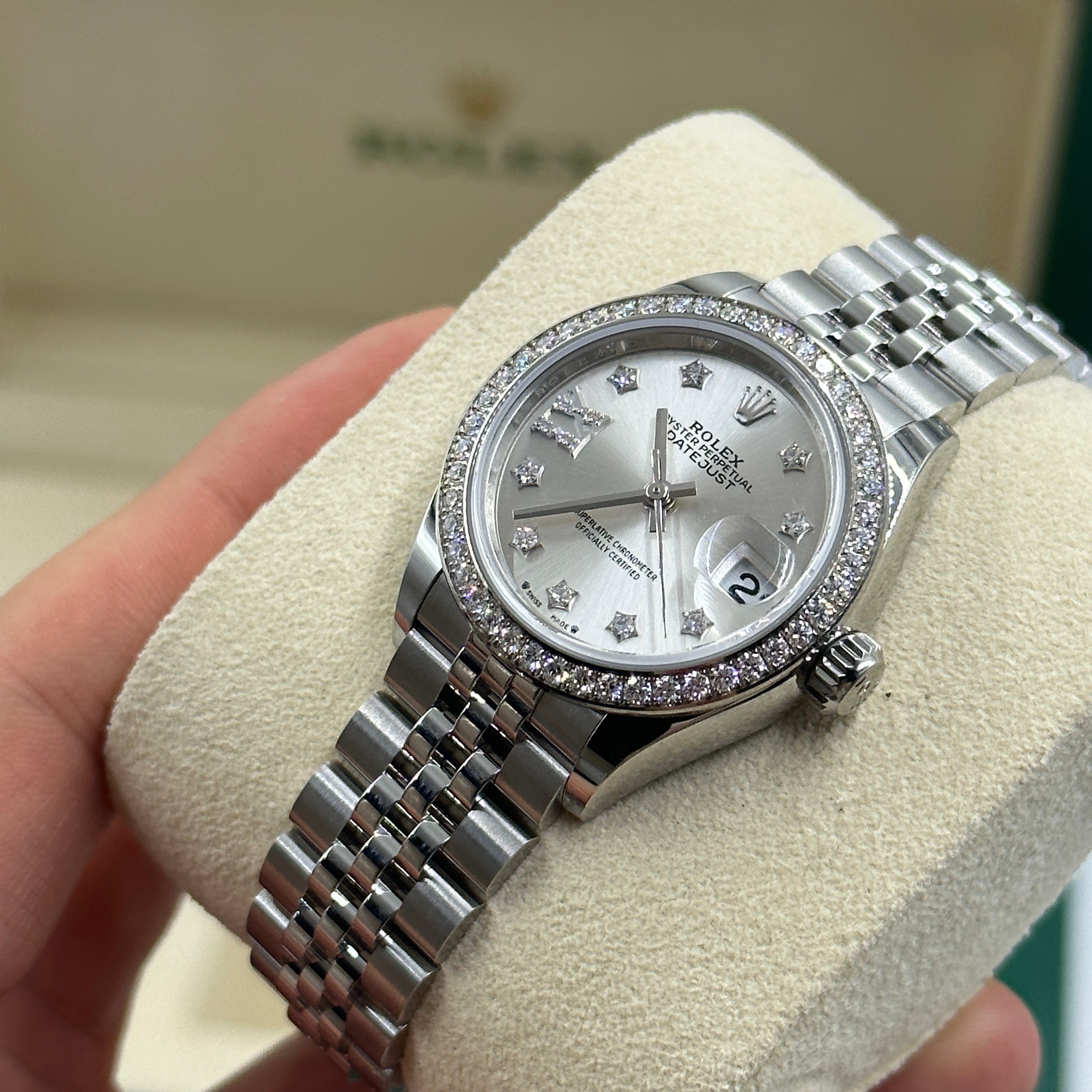 Rolex Lady-Datejust 279384G Silver Star Jubilee 2024