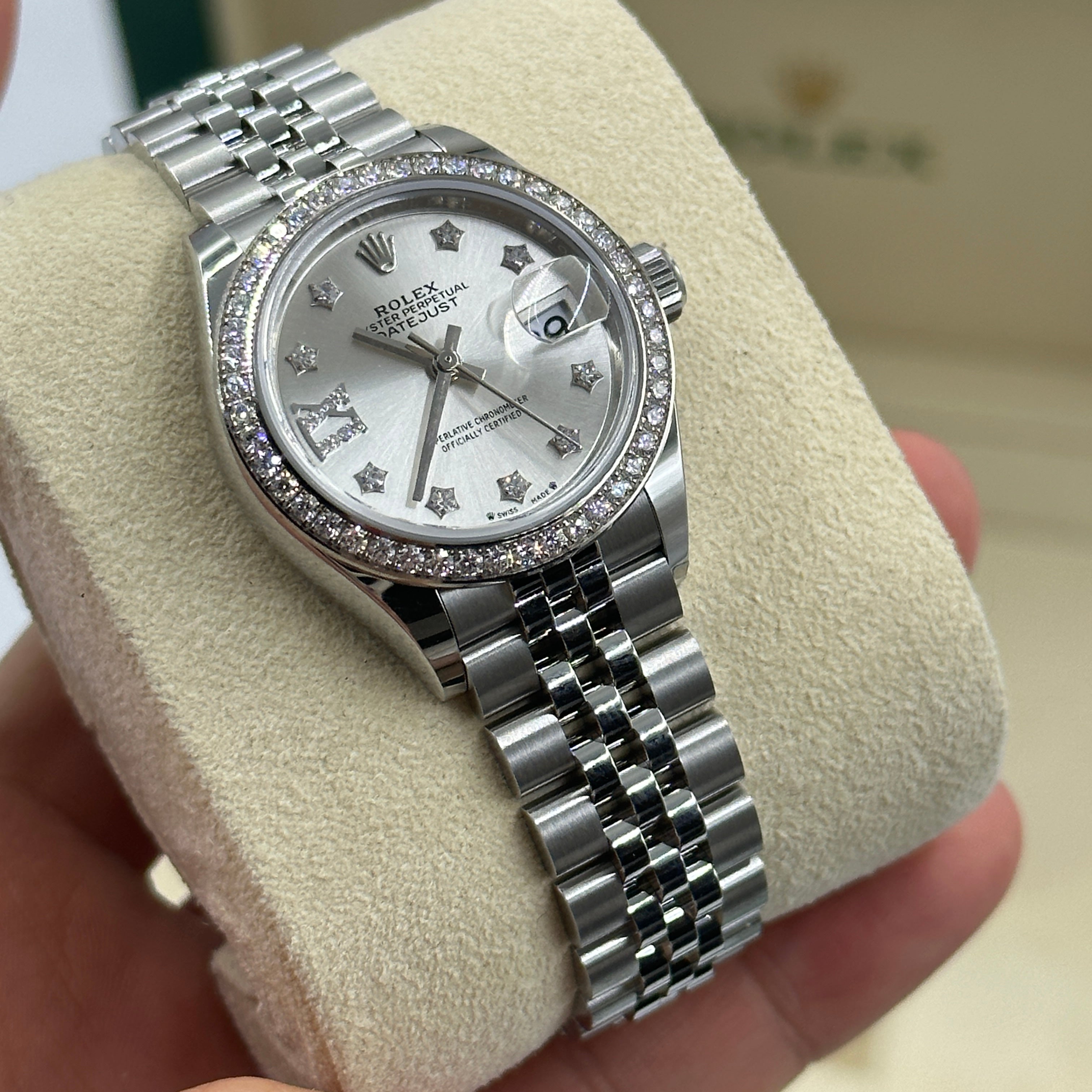Rolex Lady-Datejust 279384G Silver Star Jubilee 2024