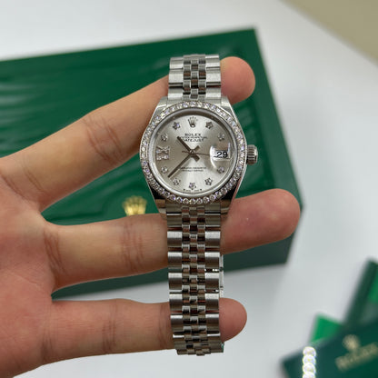 Rolex Lady-Datejust 279384G Silver Star Jubilee 2024