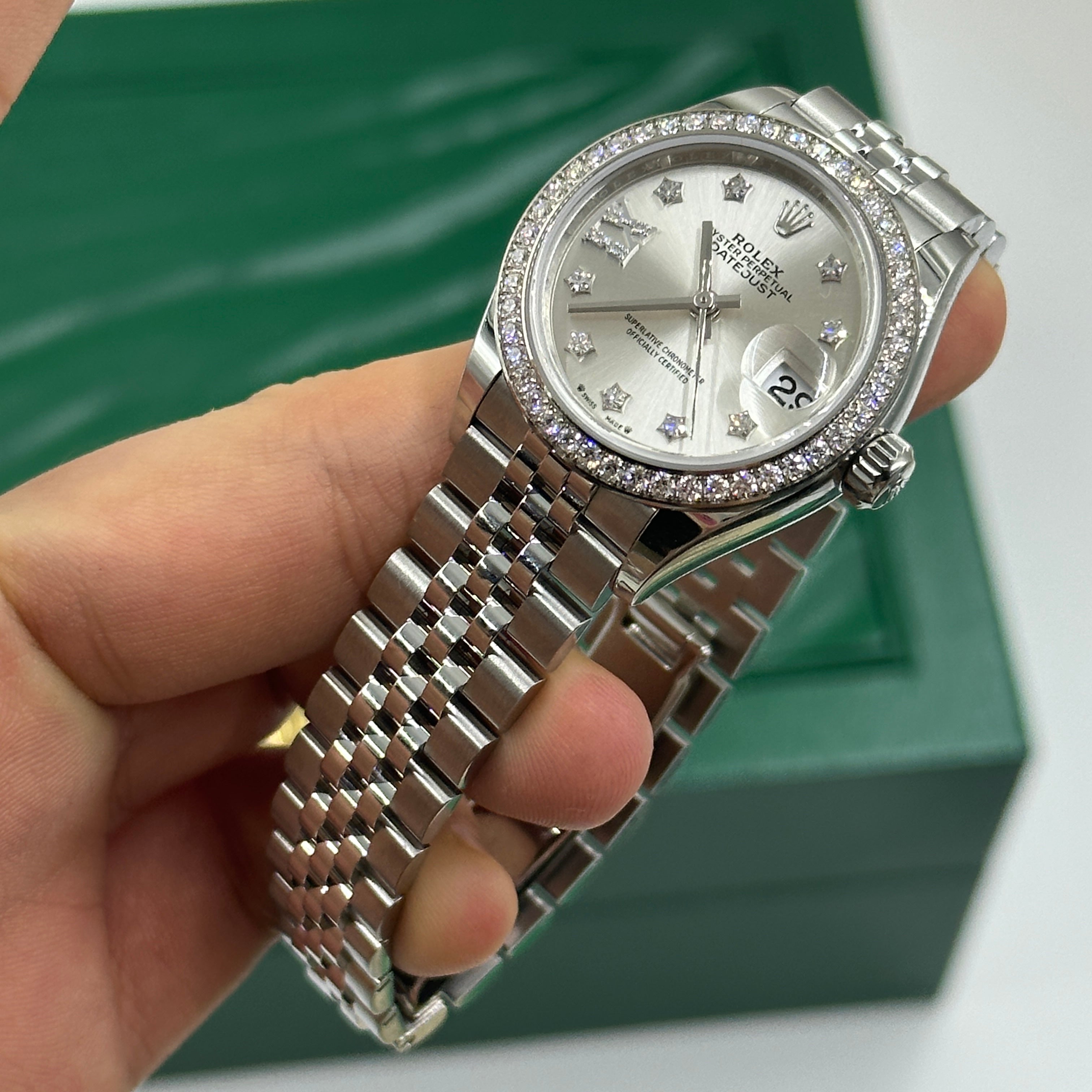 Rolex Lady-Datejust 279384G Silver Star Jubilee 2024