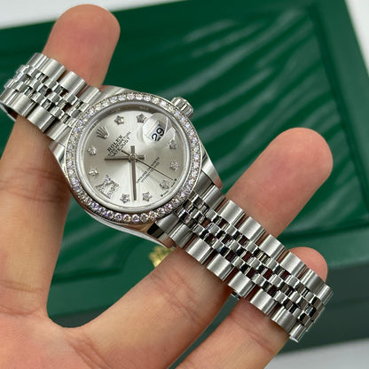 Rolex Lady-Datejust 279384G Silver Star Jubilee 2024