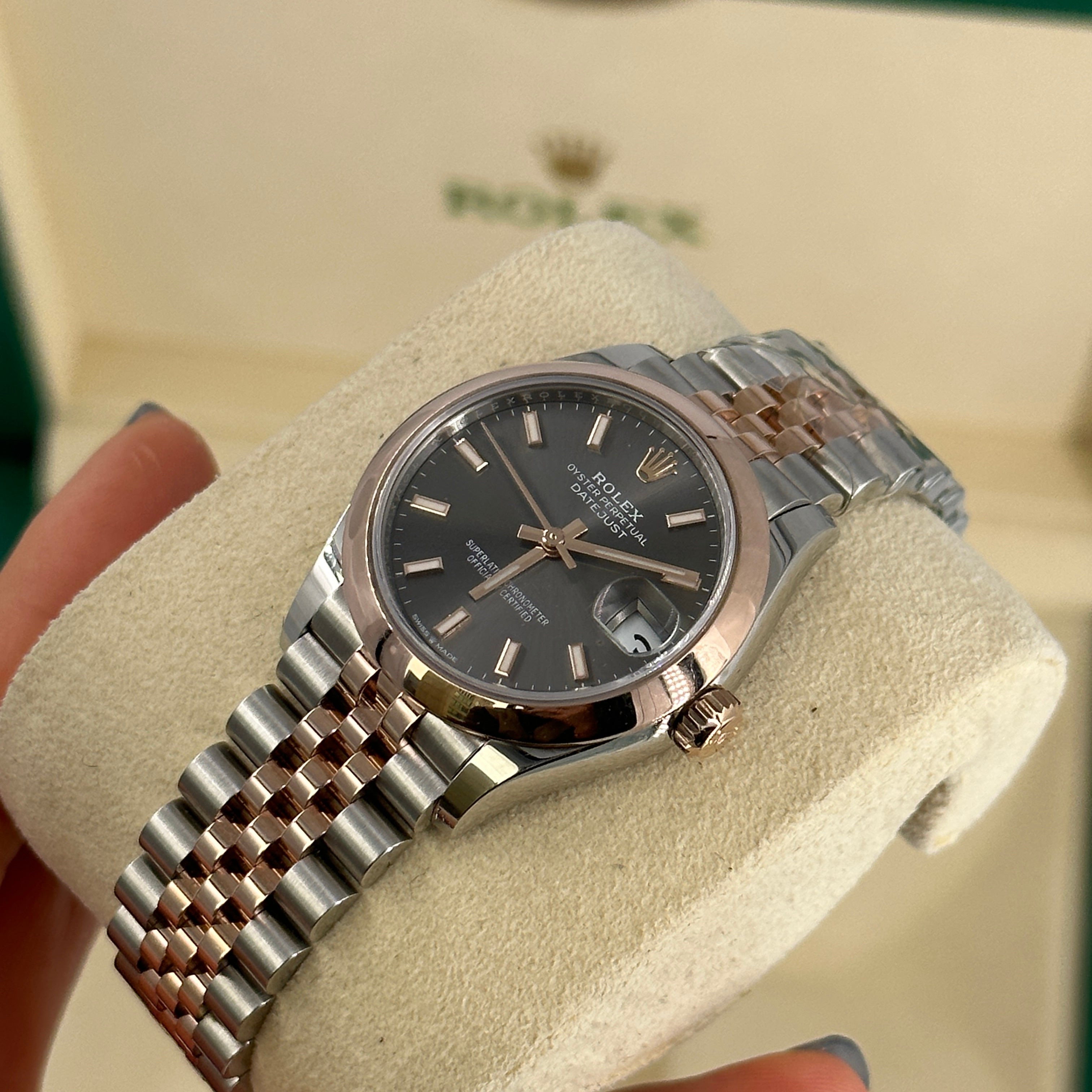 Rolex Datejust 31 278241 Grey Index Jubilee 2024