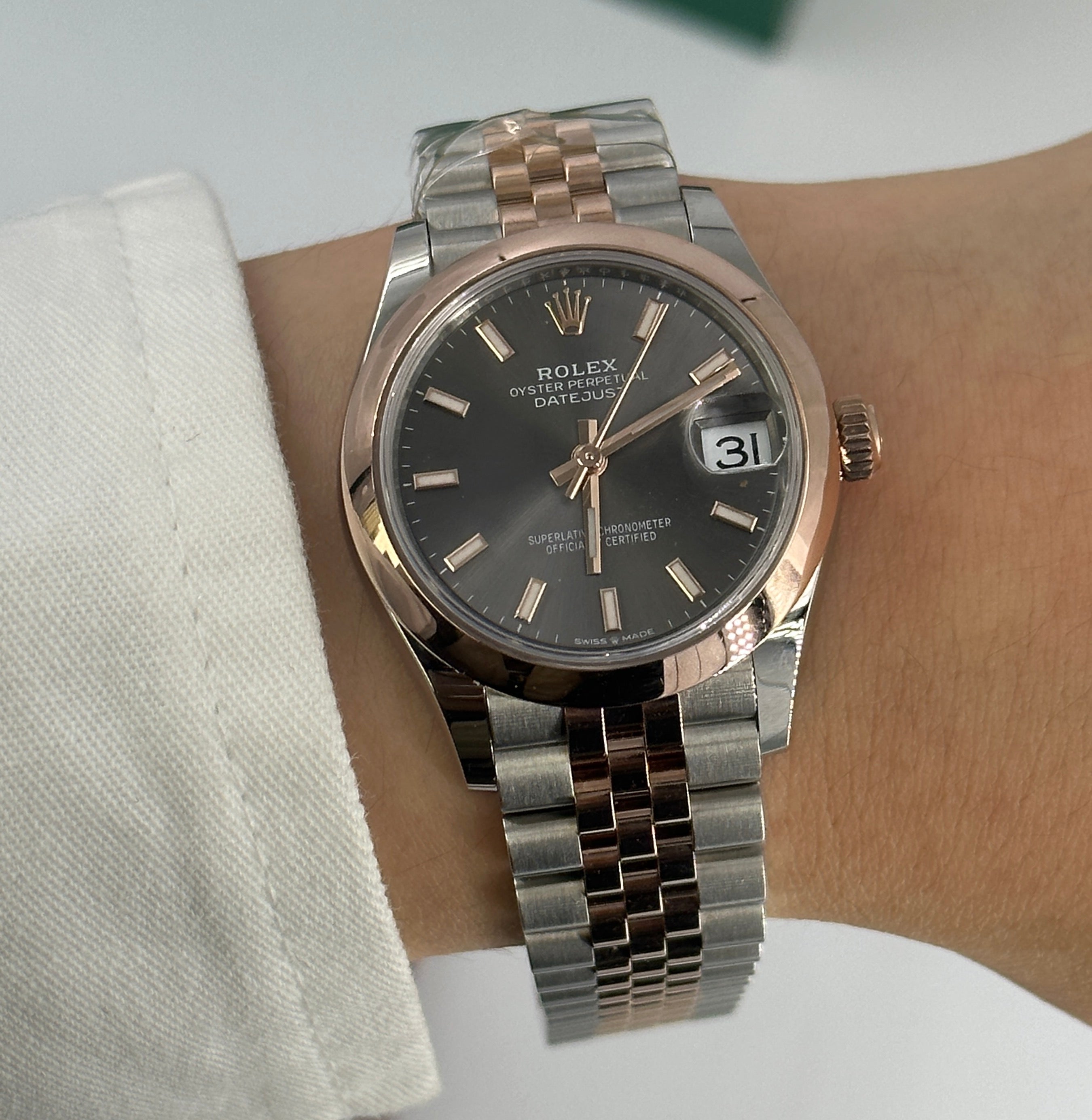 Rolex Datejust 31 278241 Grey Index Jubilee 2024