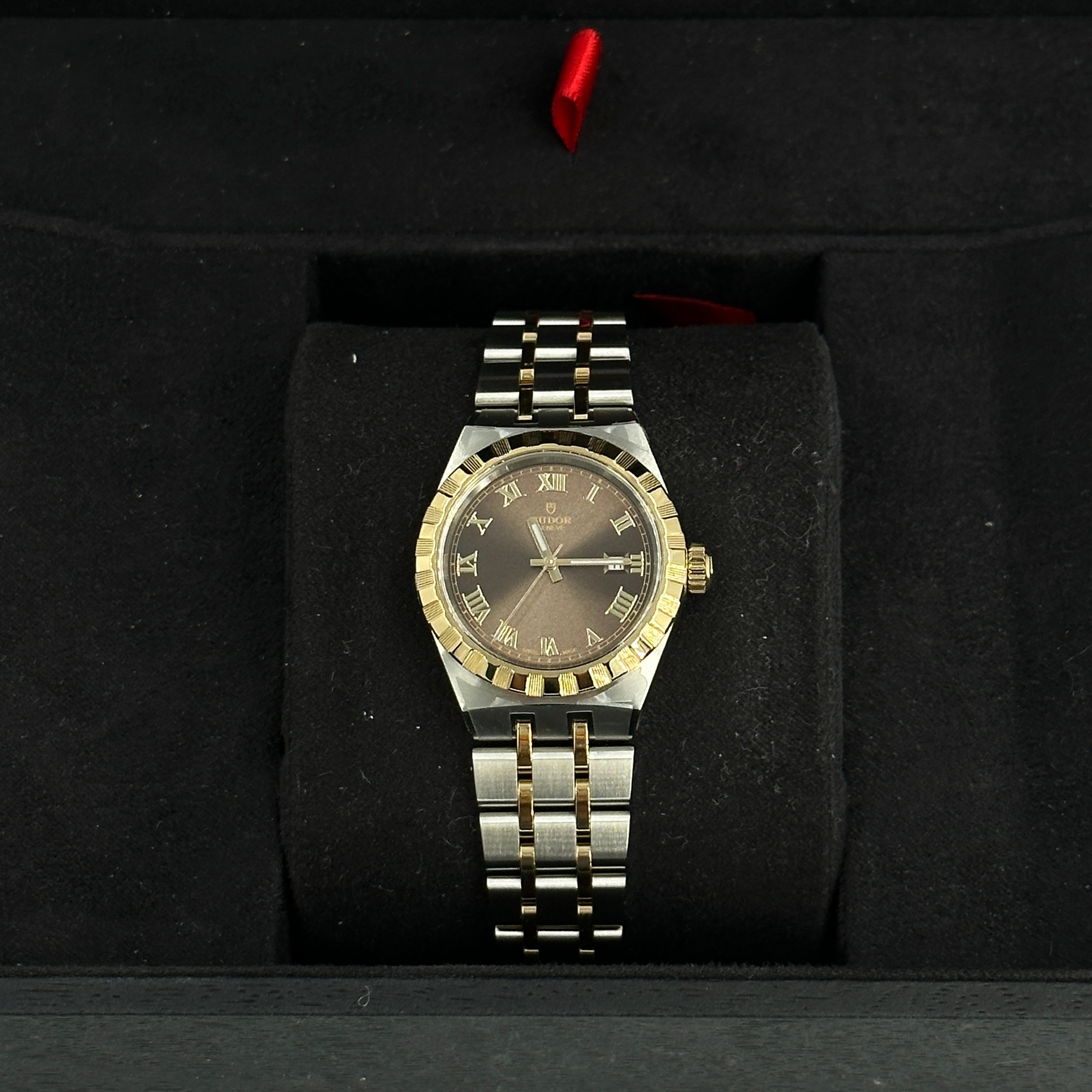 Tudor Royal 28mm 28303-0008 Chocolate Roman 2024