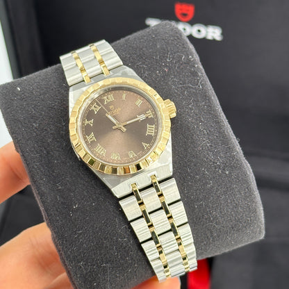 Tudor Royal 28mm 28303-0008 Chocolate Roman 2024