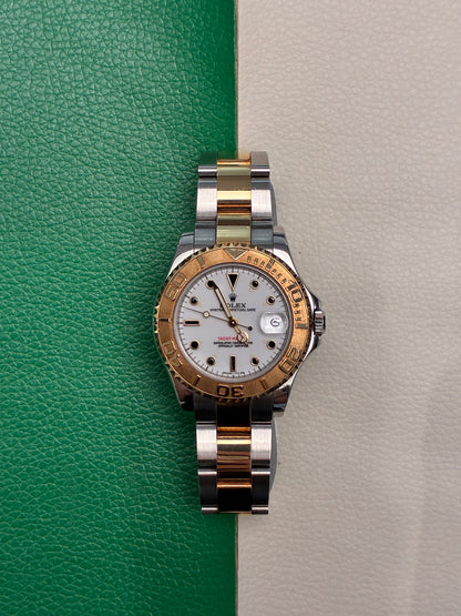 RolexYacht-Master 68623 White Dot Oyster 1999 Full Set-AAV