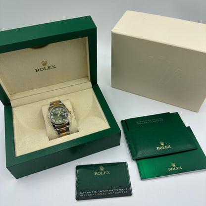 Rolex Datejust 36 126233 Green VIIX Oyster 2024