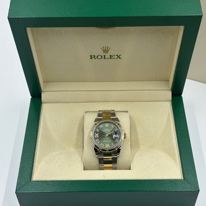 Rolex Datejust 36 126233 Green VIIX Oyster 2024