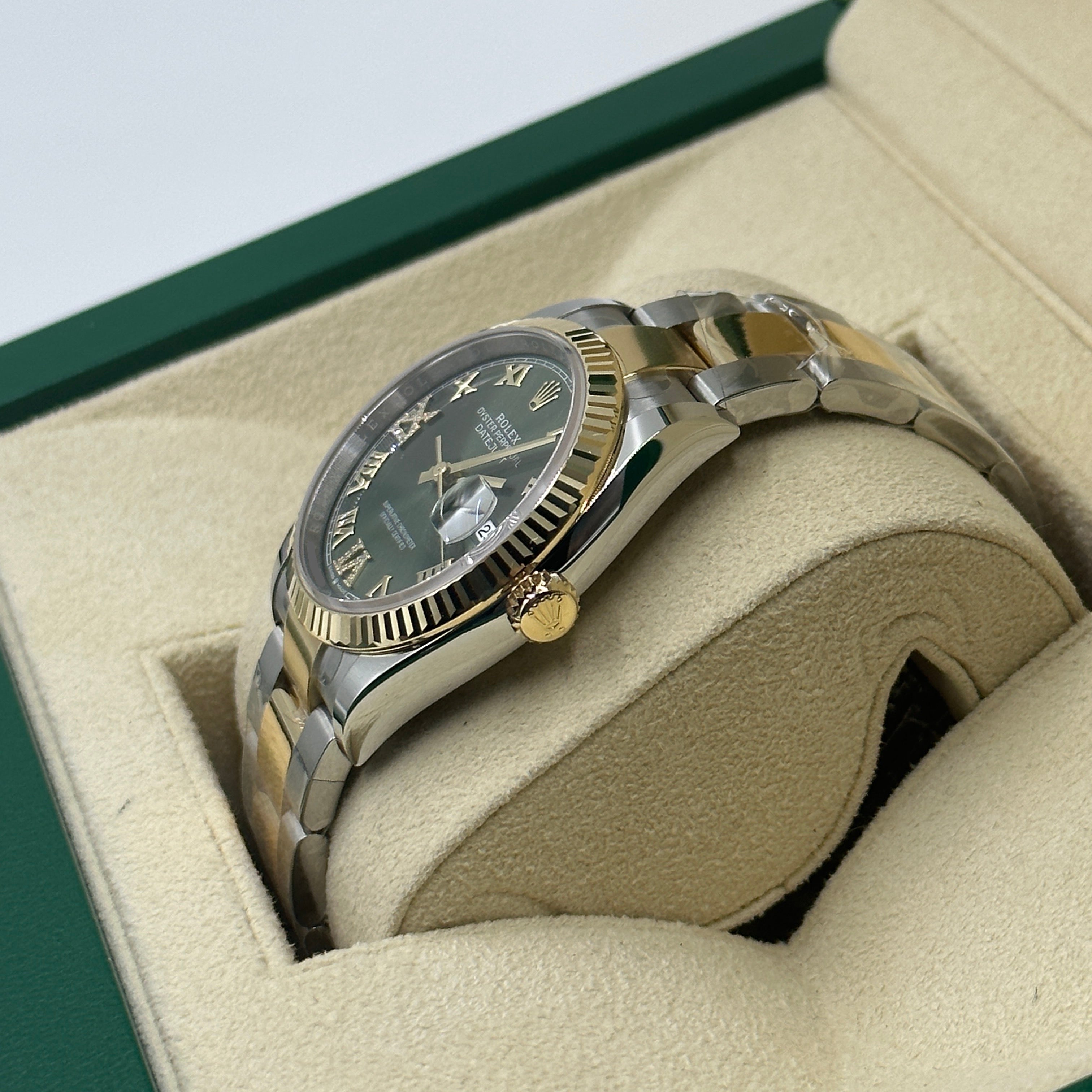 Rolex Datejust 36 126233 Green VIIX Oyster 2024