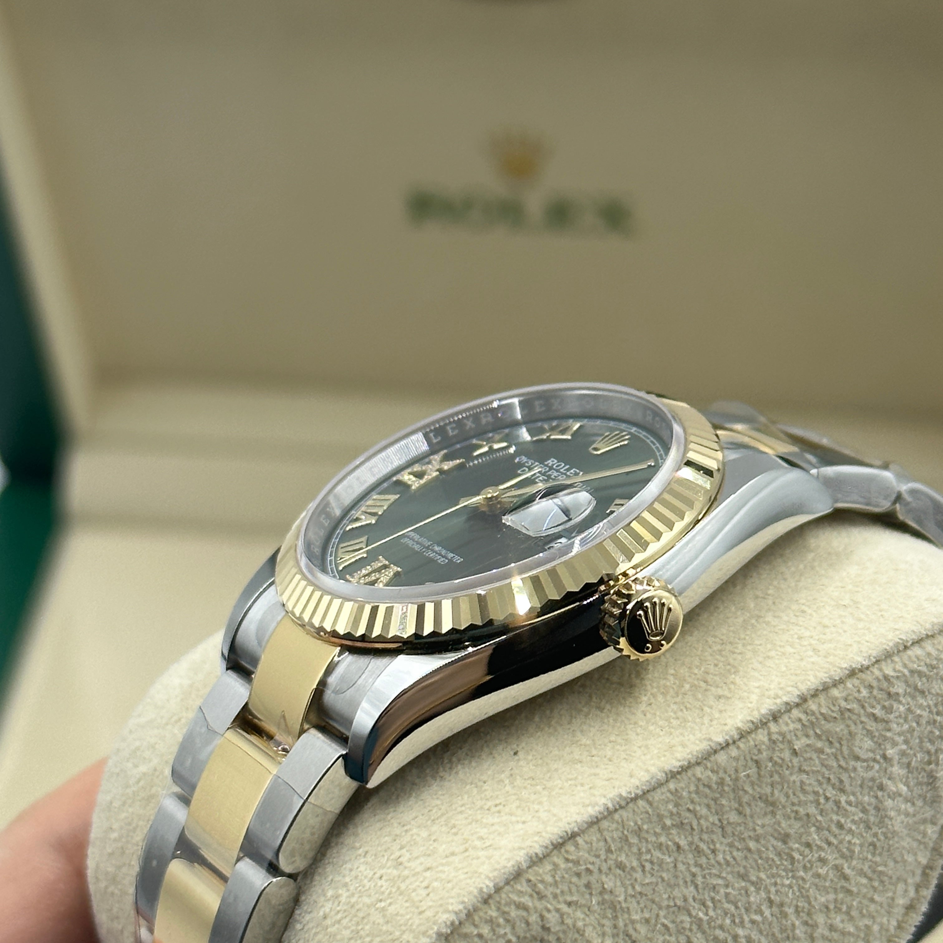 Rolex Datejust 36 126233 Green VIIX Oyster 2026