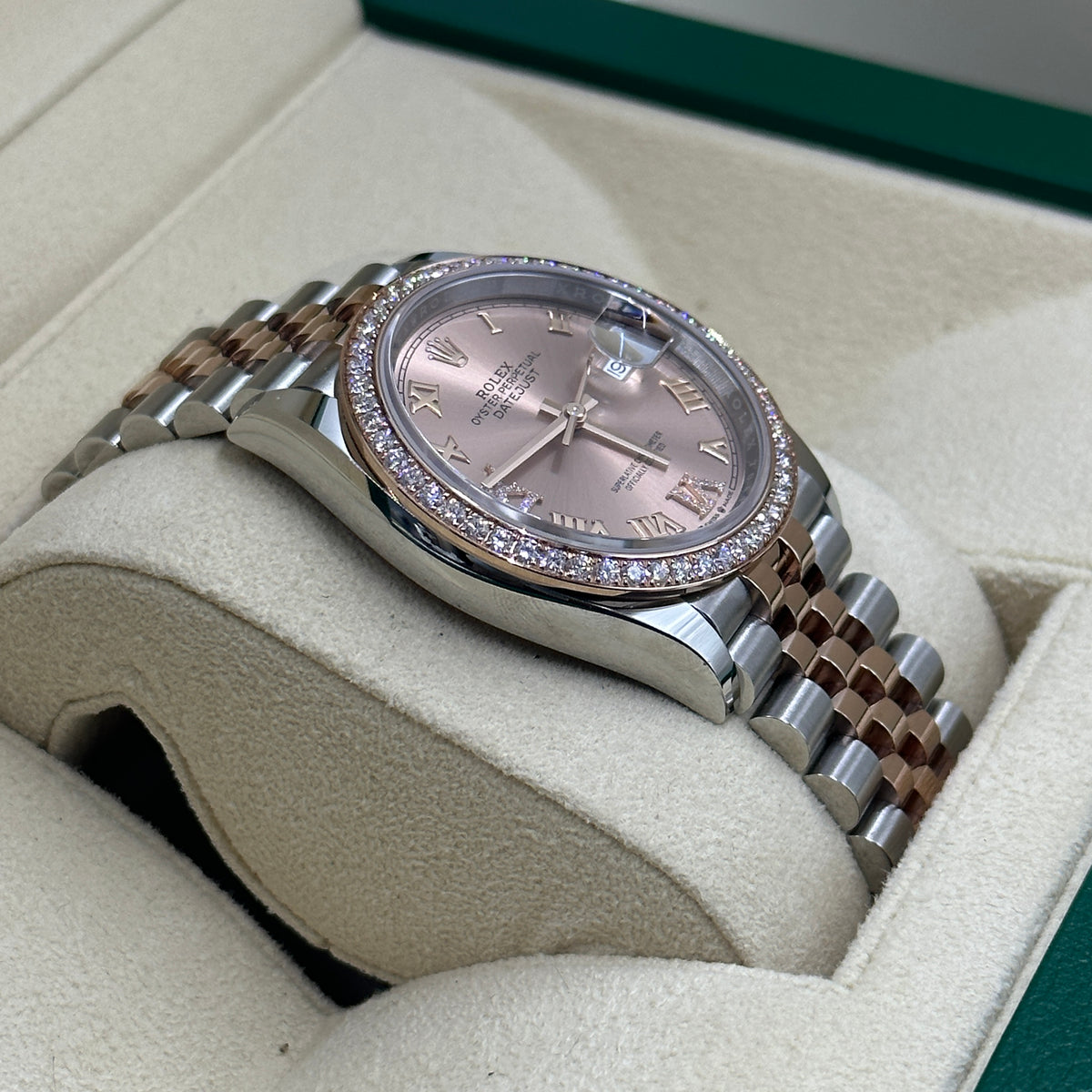 Rolex Datejust 36 126281RBR Pink Roman Dial Jubilee 126281RBR-0015 2026