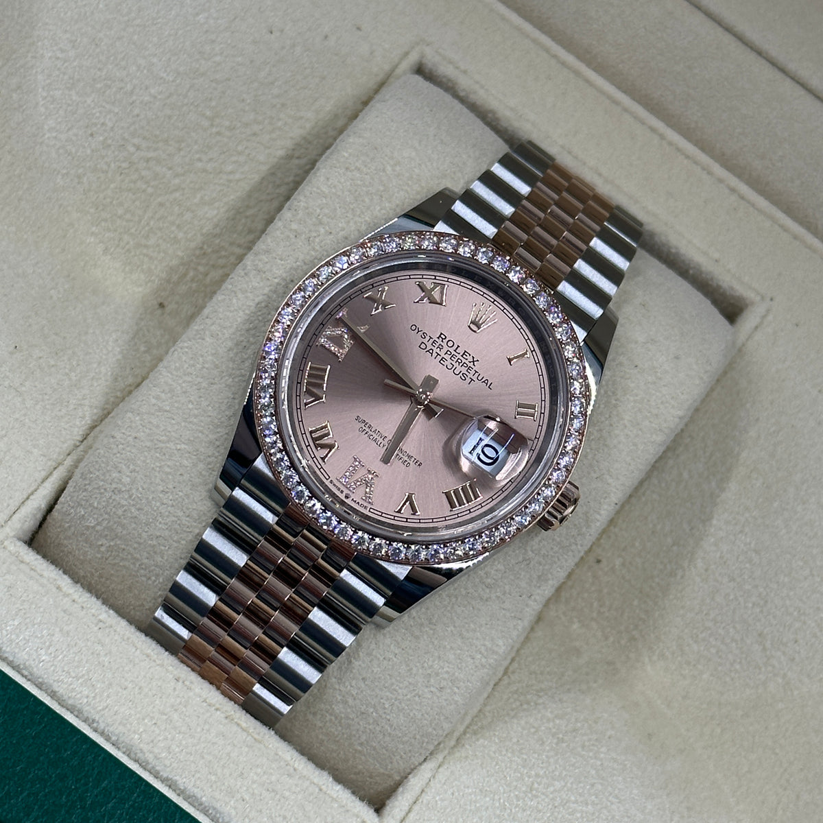Rolex Datejust 36 126281RBR Pink Roman Dial Jubilee 126281RBR-0015 2025