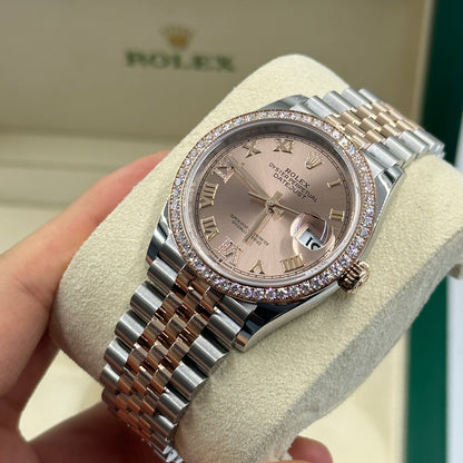 Rolex Datejust 36 126281RBR Pink Roman Dial Jubilee 126281RBR-0015 2025