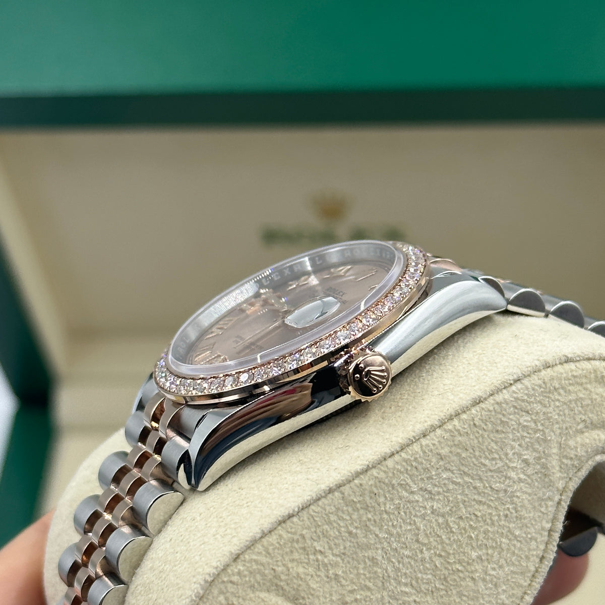 Rolex Datejust 36 126281RBR Pink Roman Dial Jubilee 126281RBR-0015 2025