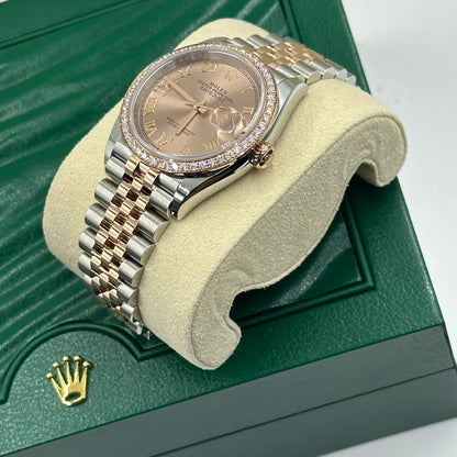 Rolex Datejust 36 126281RBR Pink Roman Dial Jubilee 126281RBR-0015 2025