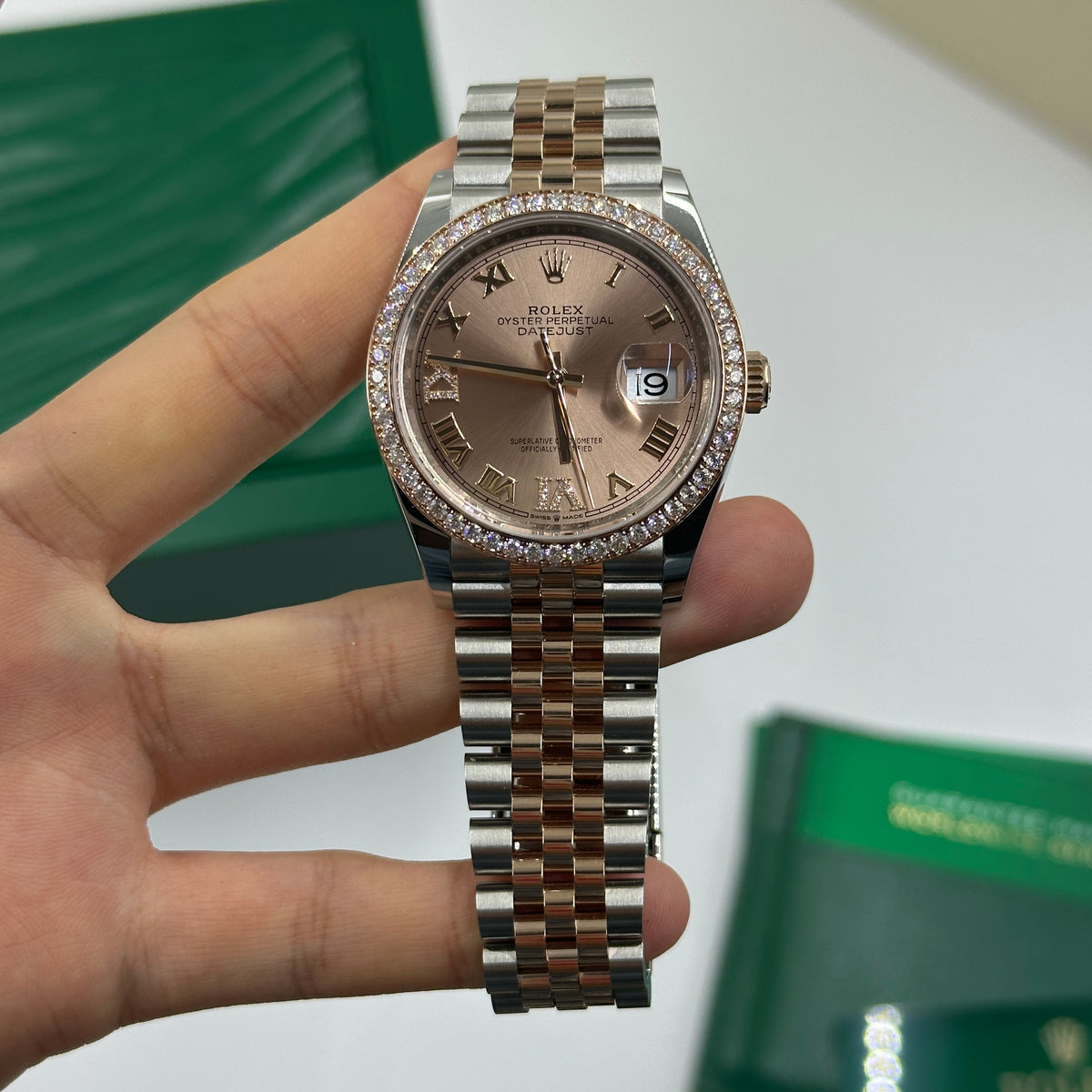 Rolex Datejust 36 126281RBR Pink Roman Dial Jubilee 126281RBR-0015 2025
