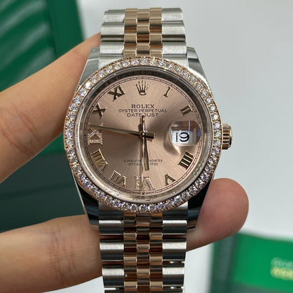 Rolex Datejust 36 126281RBR Pink Roman Dial Jubilee 126281RBR-0015 2025