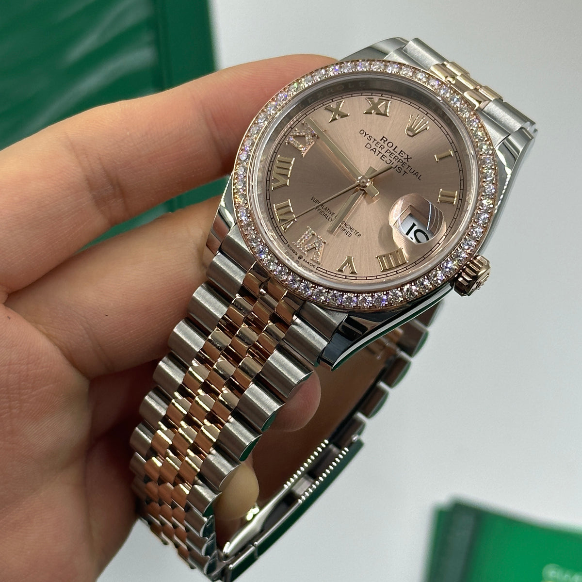 Rolex Datejust 36 126281RBR Pink Roman Dial Jubilee 126281RBR-0015 2025