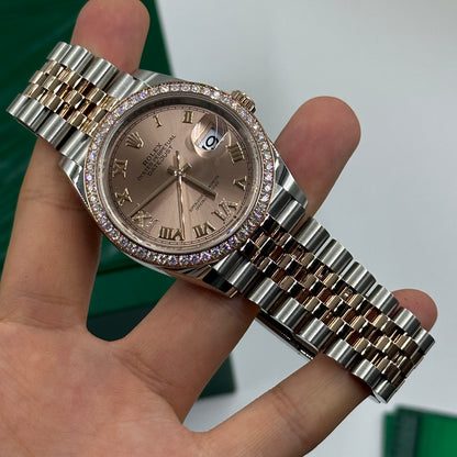 Rolex Datejust 36 126281RBR Pink Roman Dial Jubilee 126281RBR-0015 2025