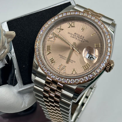 Rolex Datejust 36 126281RBR Pink Roman Dial Jubilee 126281RBR-0015 2025