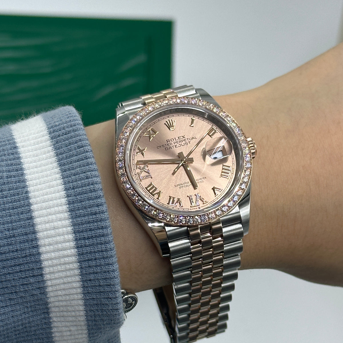 Rolex Datejust 36 126281RBR Pink Roman Dial Jubilee 126281RBR-0015 2025