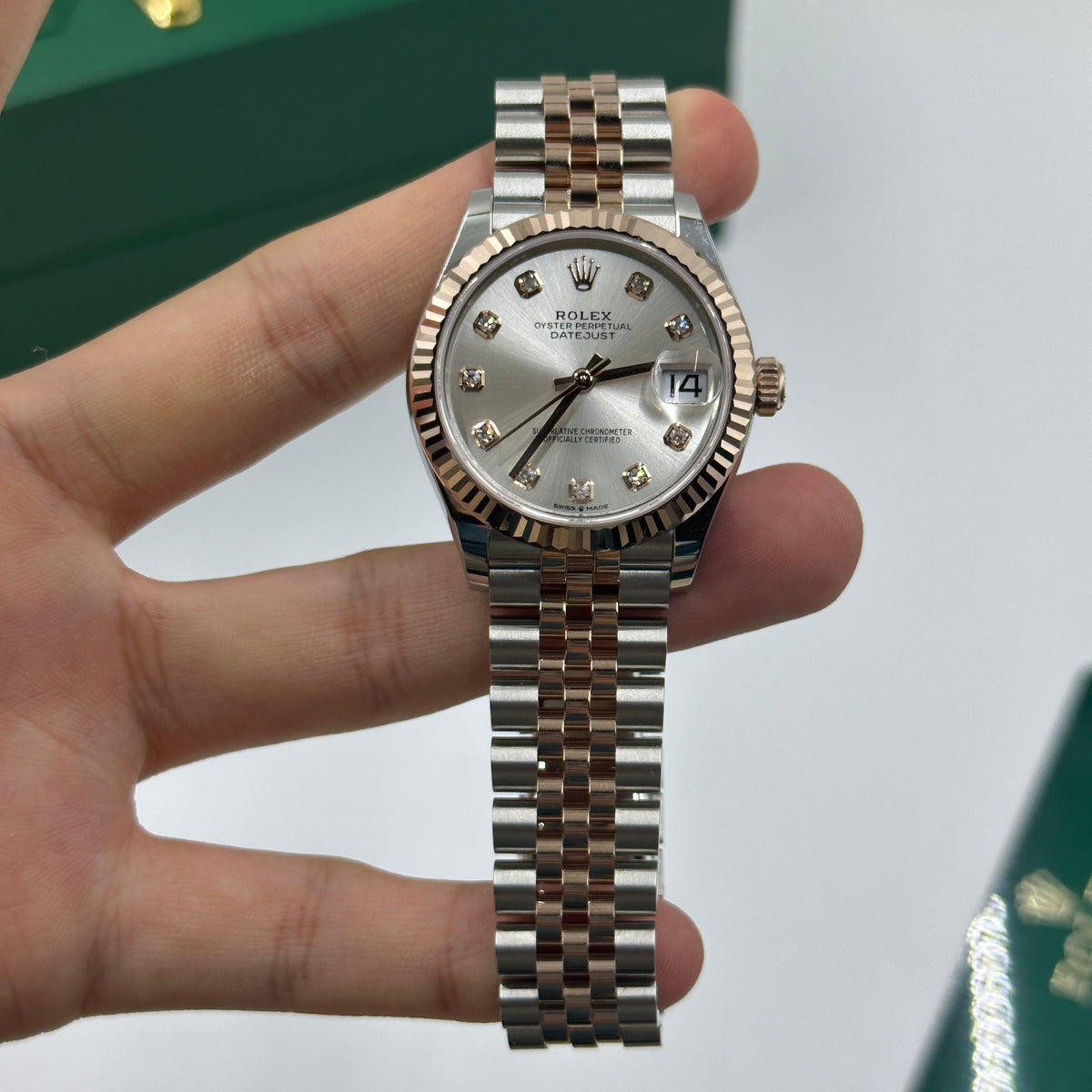 Rolex Datejust 31 278271G Silver Jubilee 2025