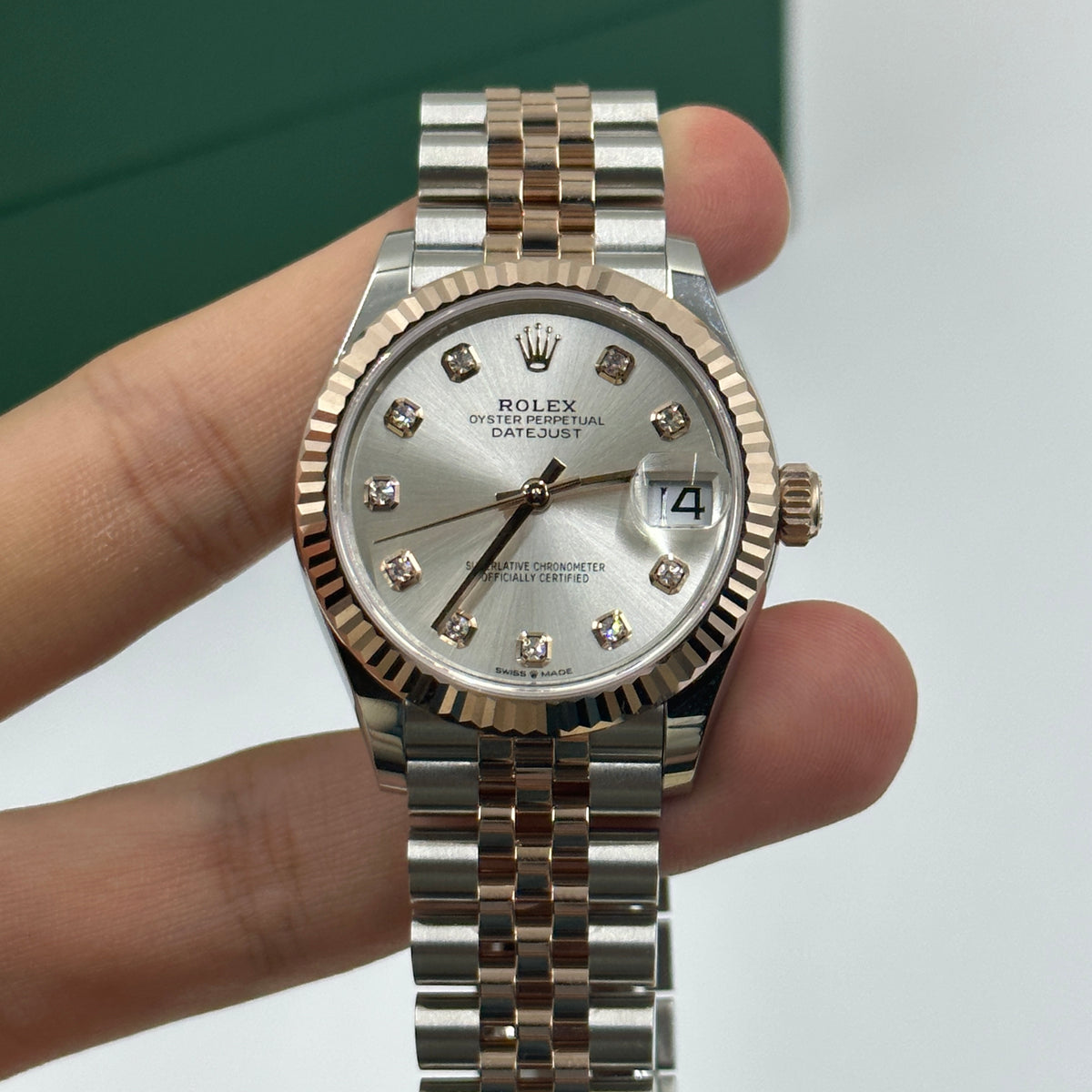 Rolex Datejust 31 278271G Silver Jubilee 2025