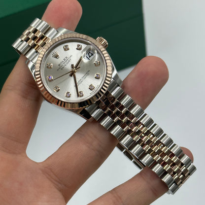Rolex Datejust 31 278271G Silver Jubilee 2025