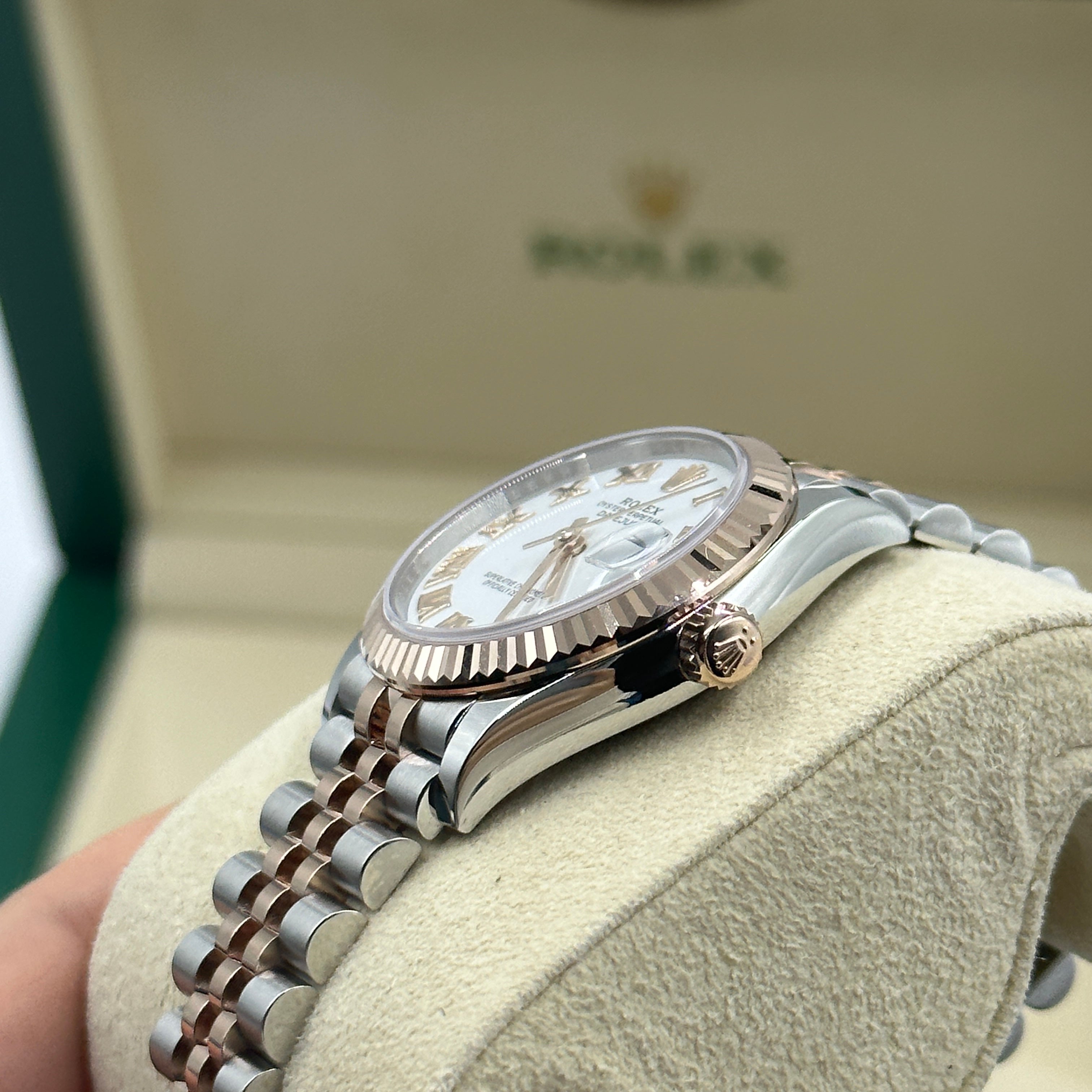 Rolex Datejust 31 278271 White Roman Jubilee 2025