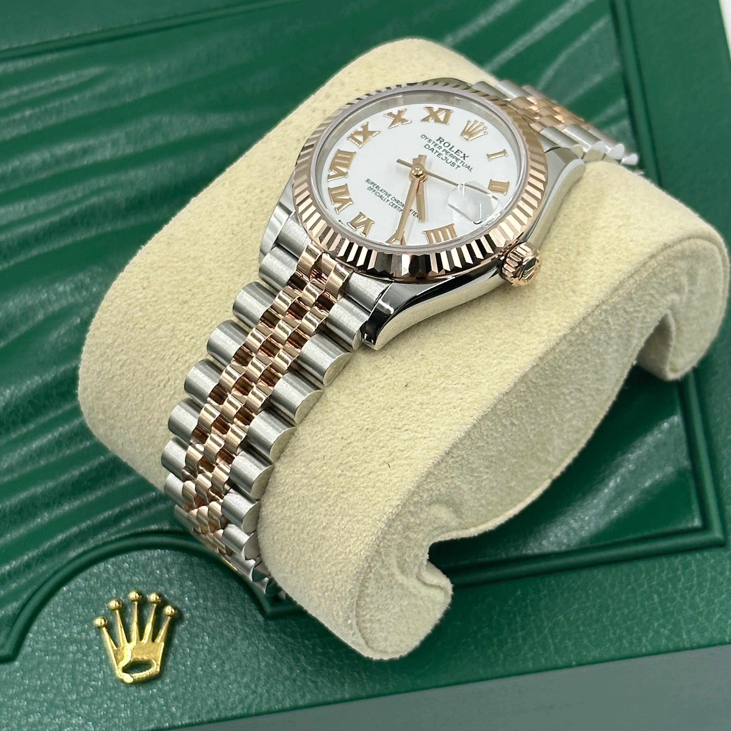 Rolex Datejust 31 278271 White Roman Jubilee 2025