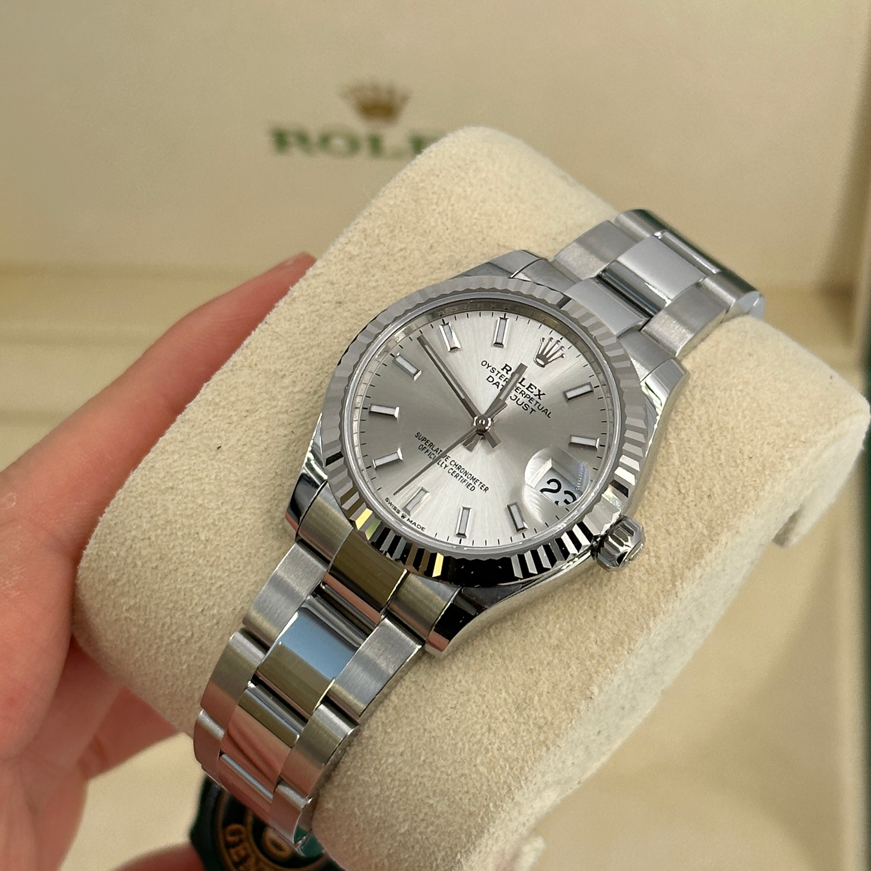 Rolex Datejust 31 278274 SILVER INDEX OYS