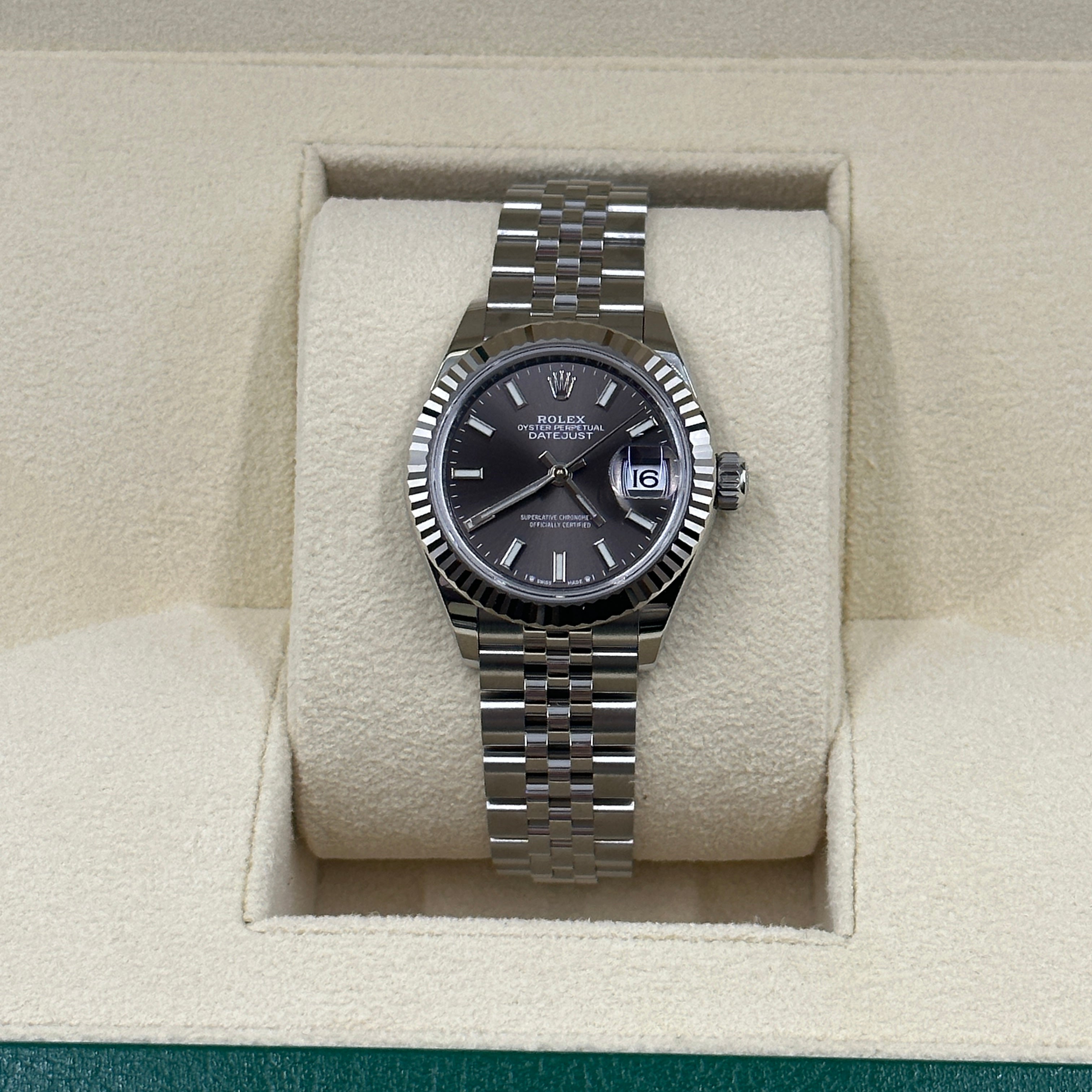 Rolex Lady-Datejust 279174 Grey Index Jubilee 2025 – EW Watches