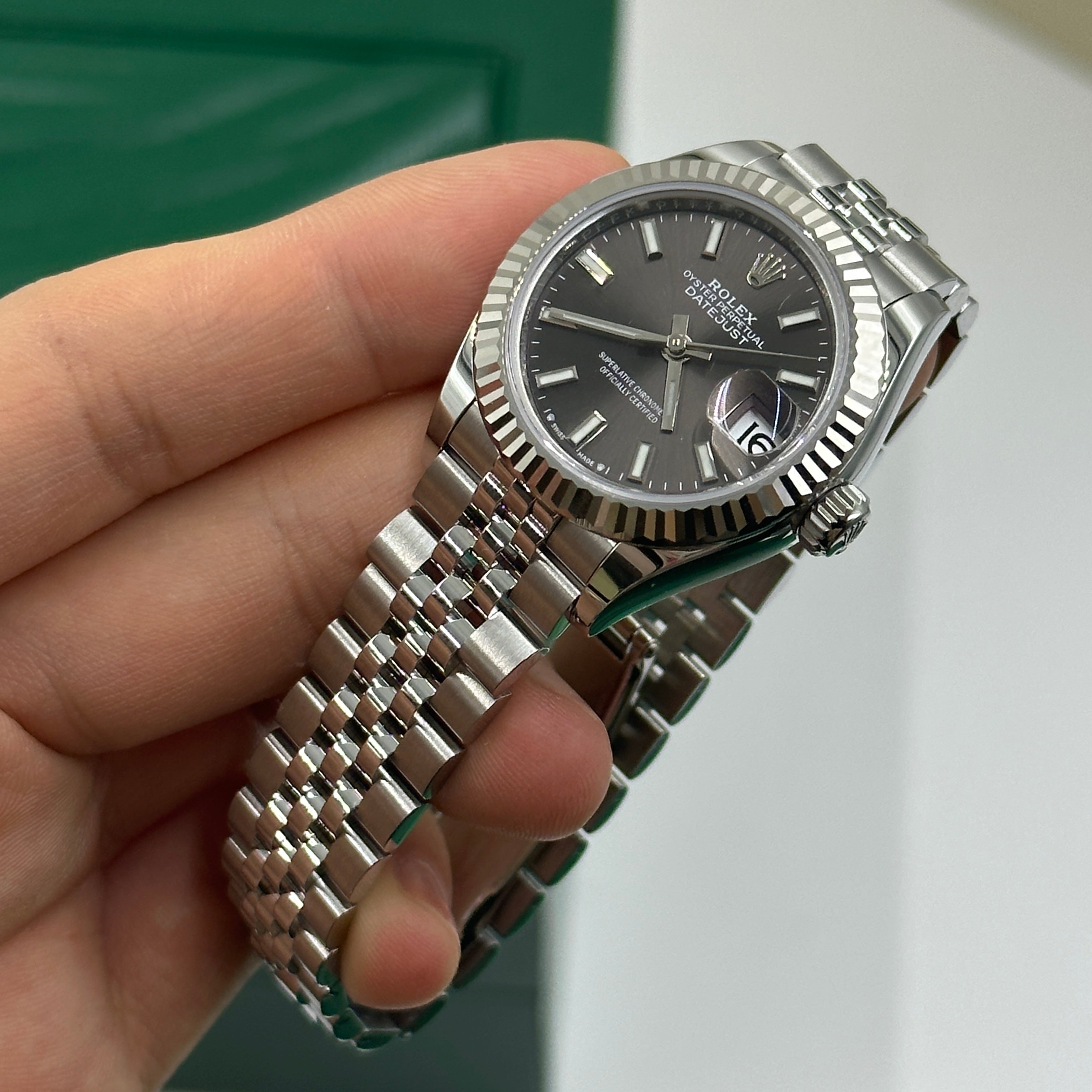 Rolex Lady-Datejust 279174 Grey Index Jubilee 2025 – EW Watches