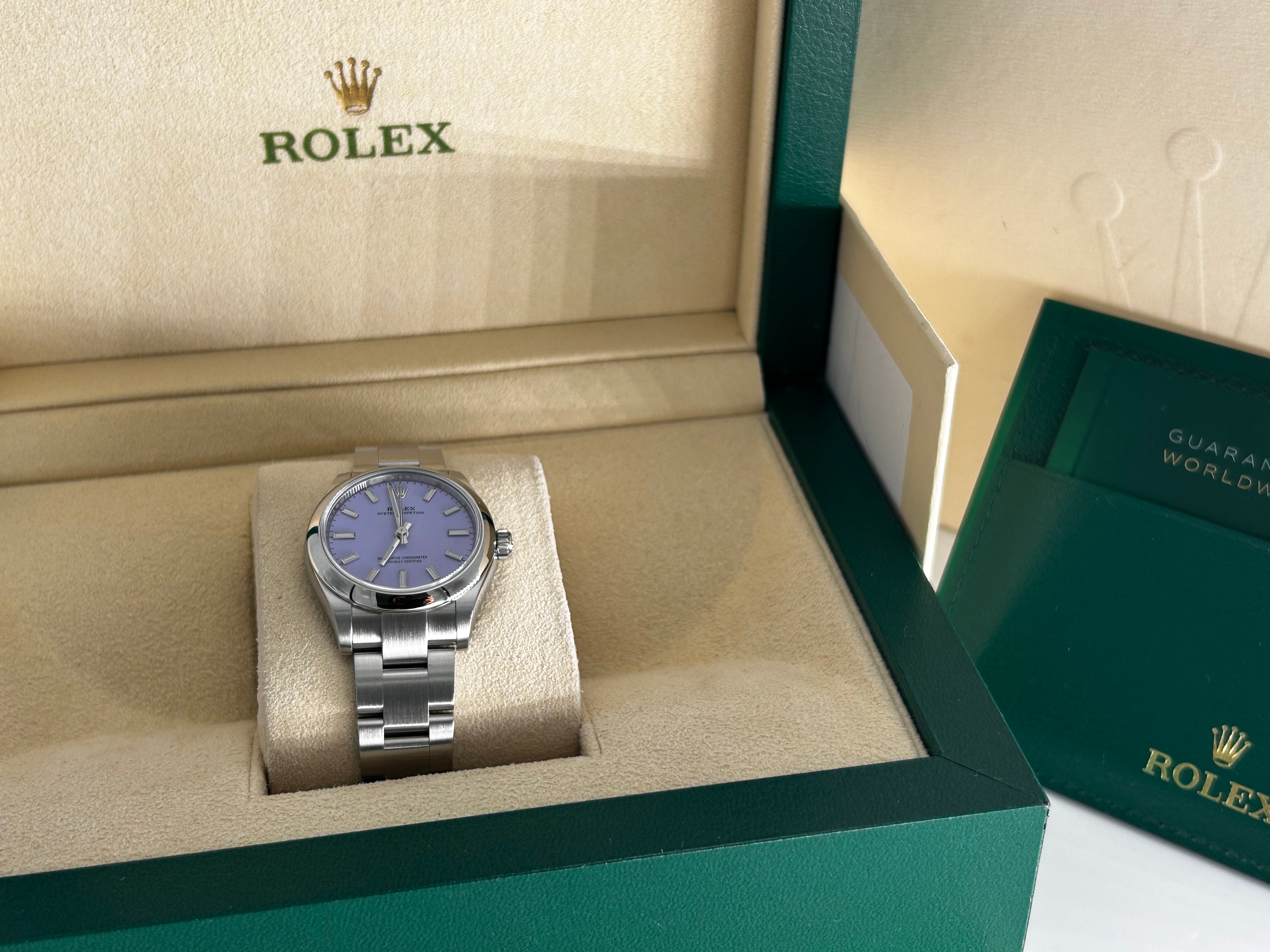 Rolex Oyster Perpetual 31 277200 Lavander – EW Watches