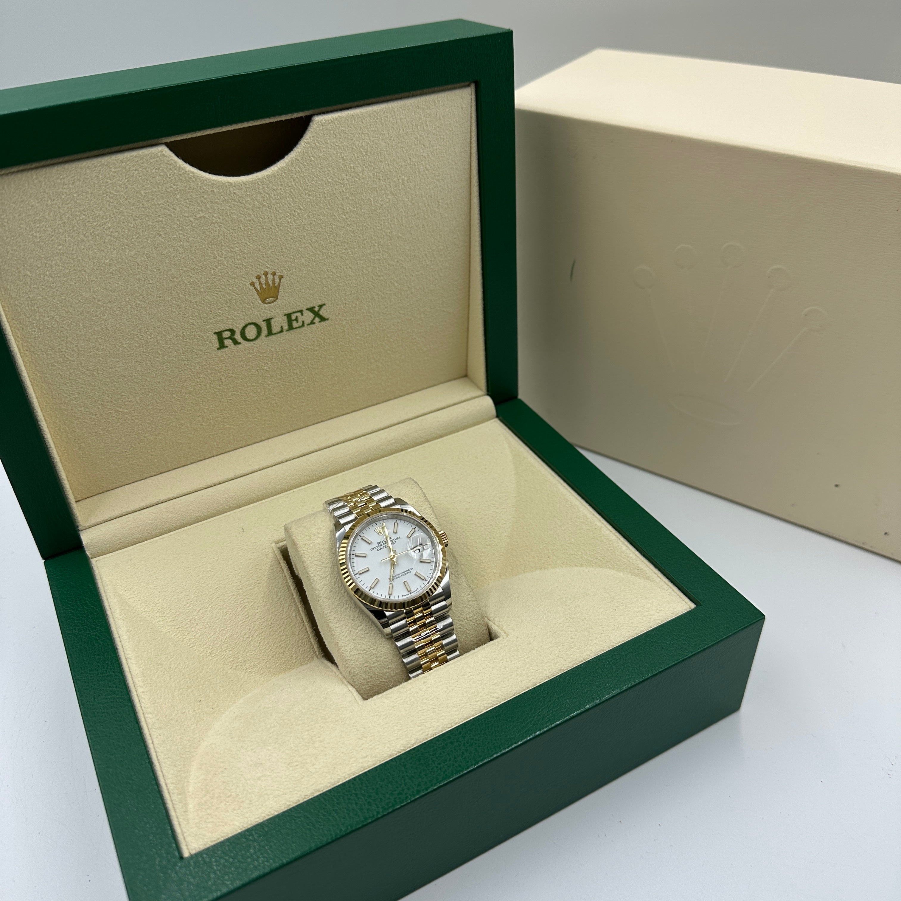 Rolex Datejust 41 126333 White Index Jubilee 2025