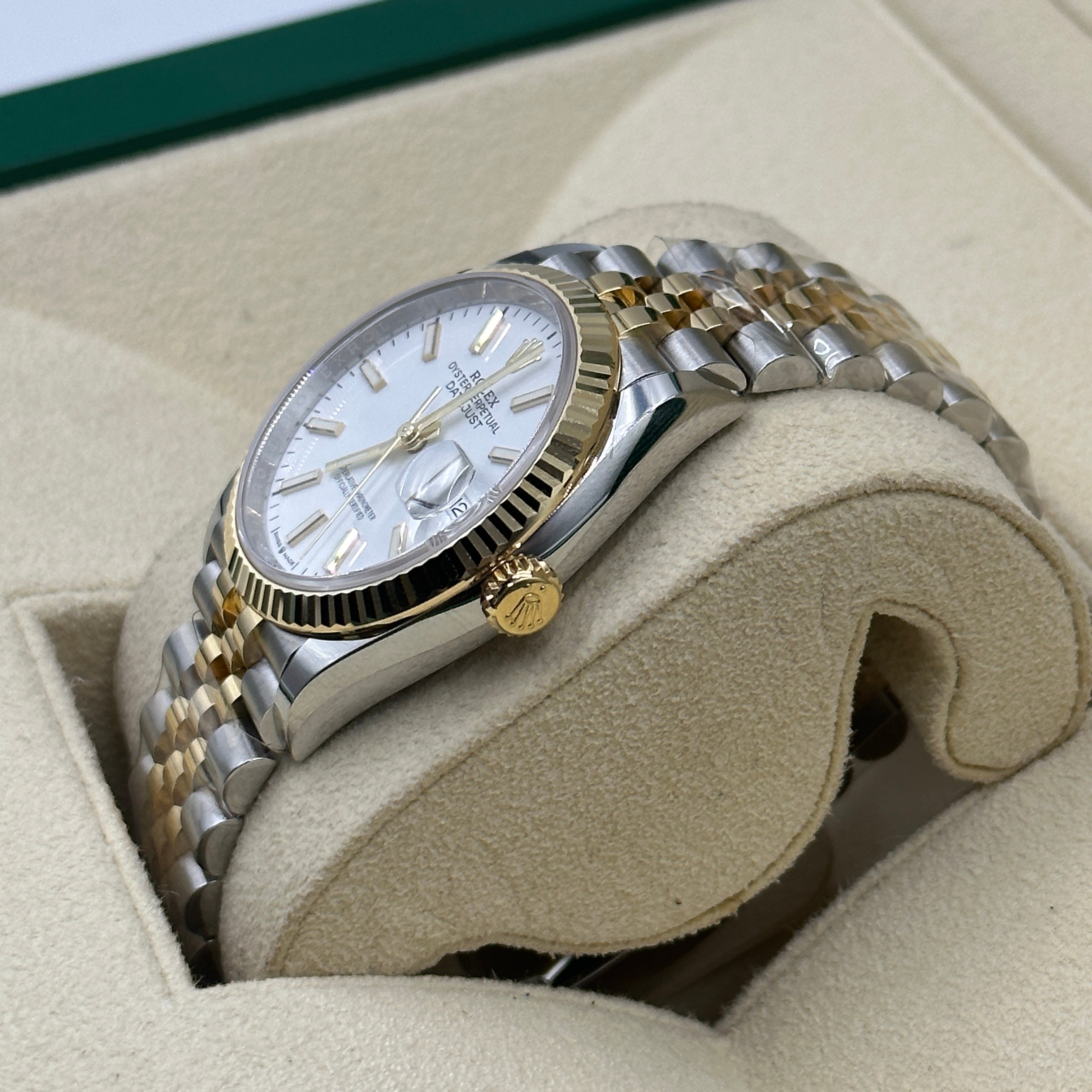Rolex Datejust 41 126333 White Index Jubilee 2025