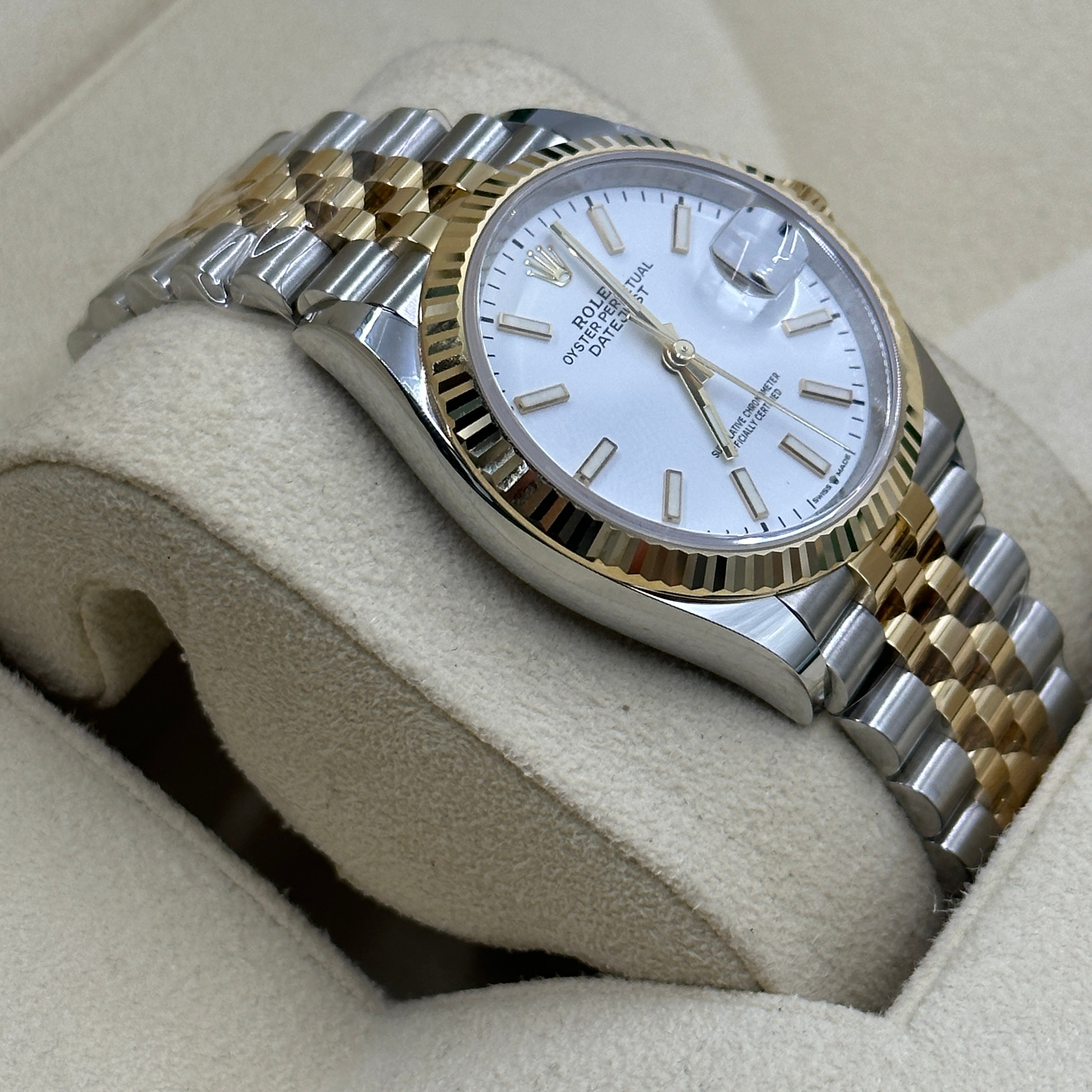 Rolex Datejust 41 126333 White Index Jubilee 2025