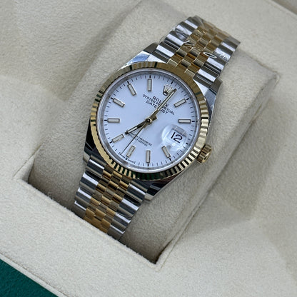 Rolex Datejust 41 126333 White Index Jubilee 2025