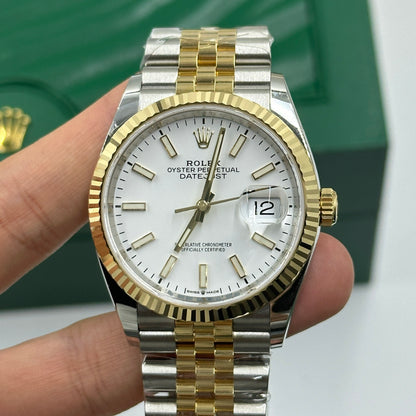 Rolex Datejust 41 126333 White Index Jubilee 2025