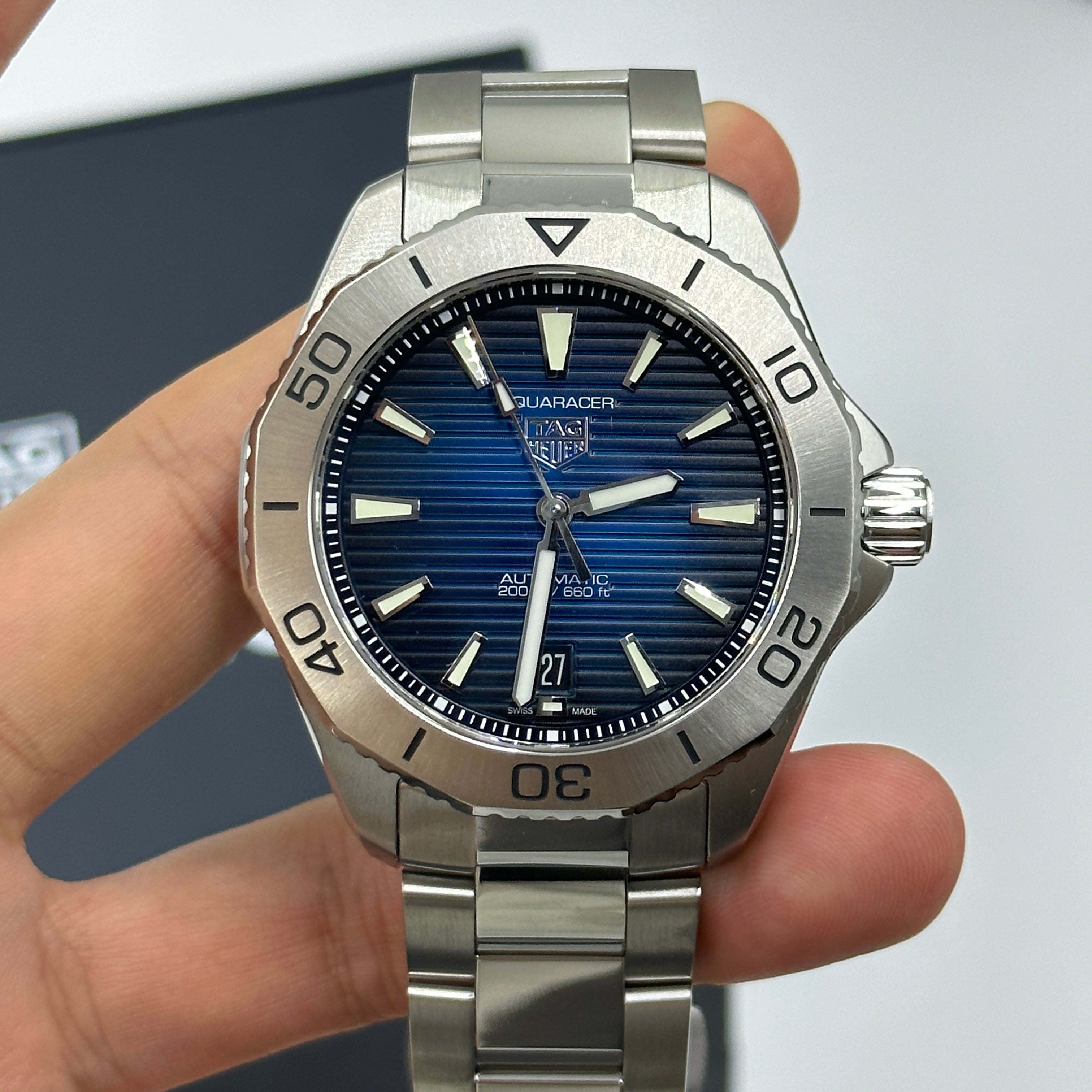 TAG Heuer WBP2111.BA0627 Aquaracer Professional 200 40 Automatic Stainless Steel / Blue