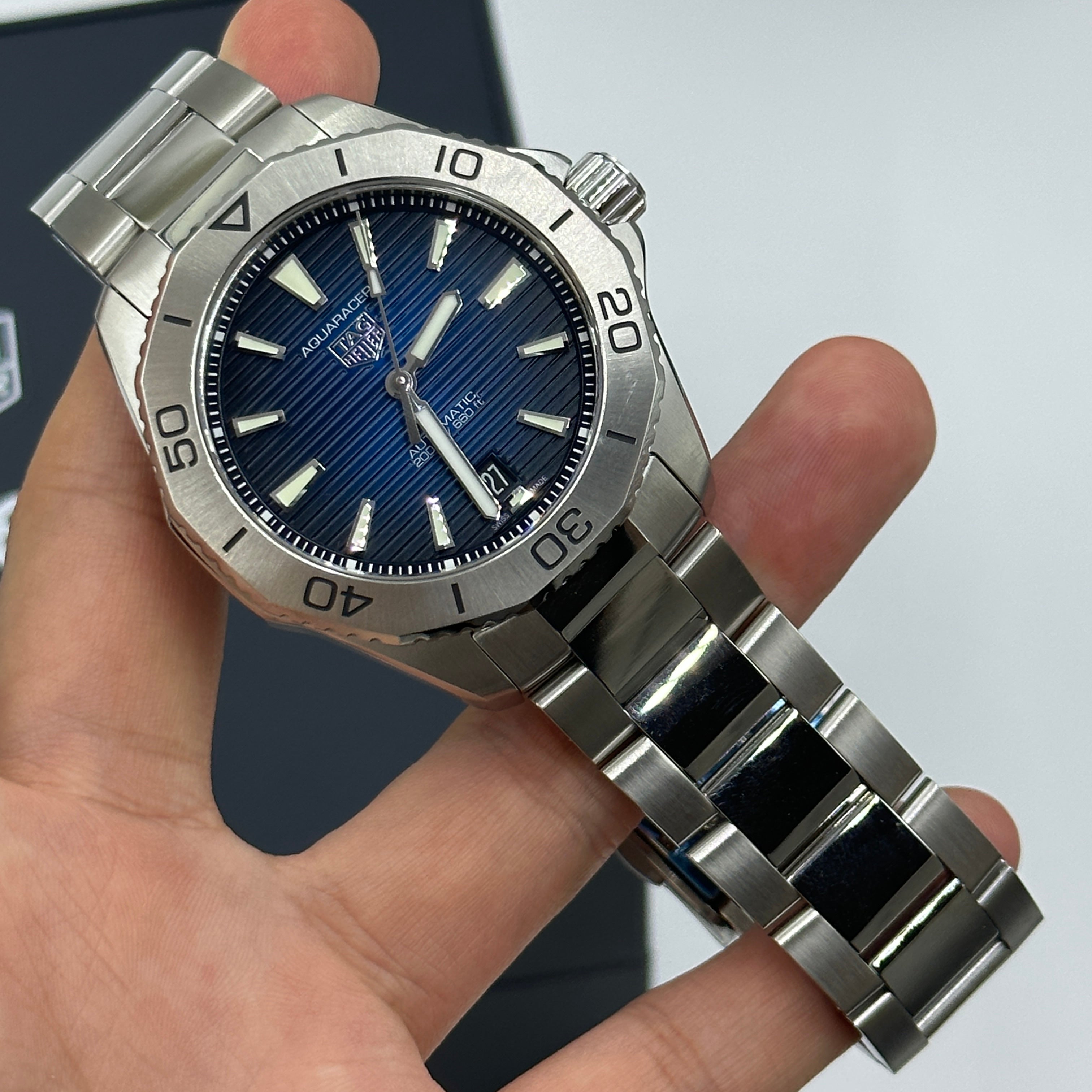 TAG Heuer WBP2111.BA0627 Aquaracer Professional 200 40 Automatic Stainless Steel / Blue