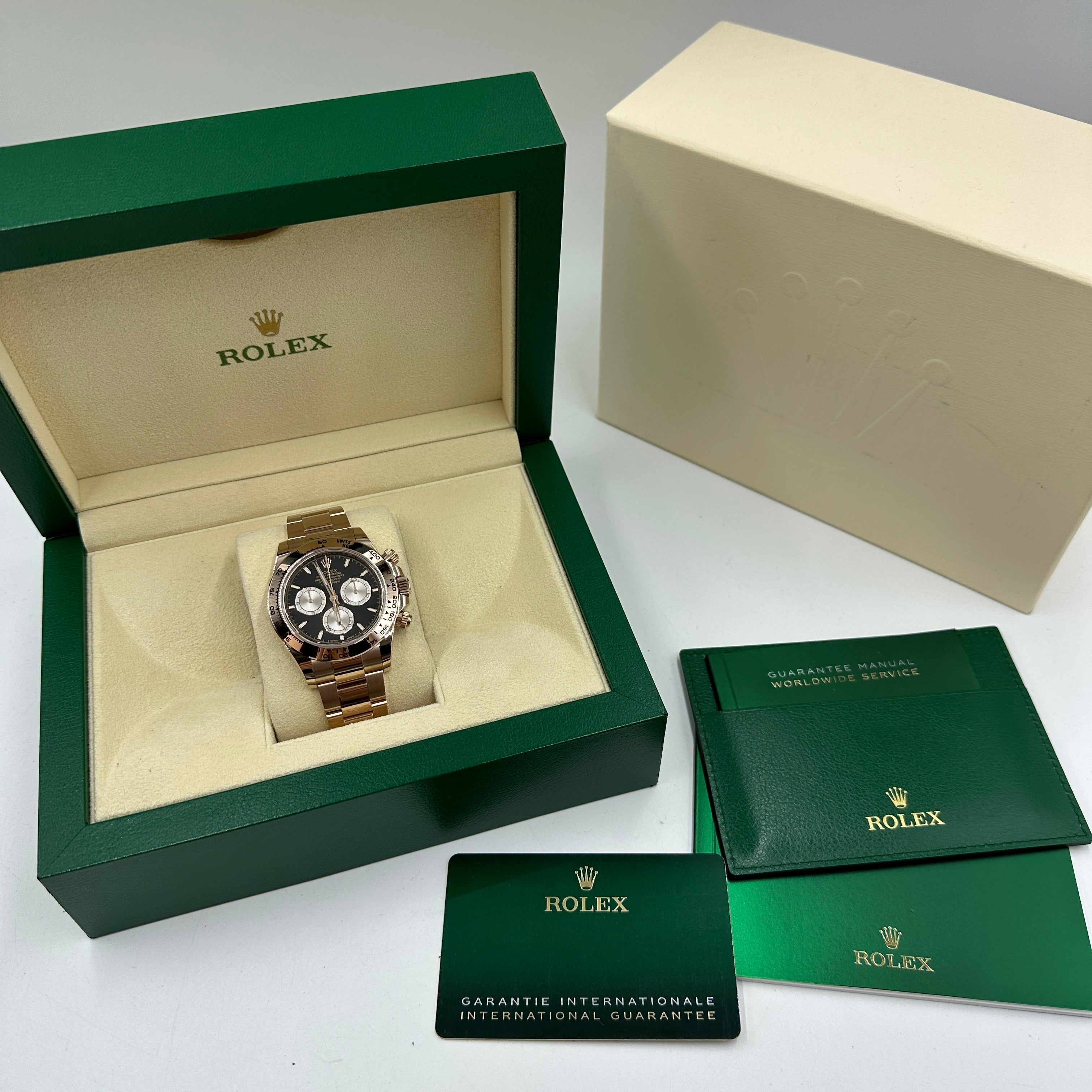 Rolex Cosmograph Daytona 126505 Bright black and Sundust