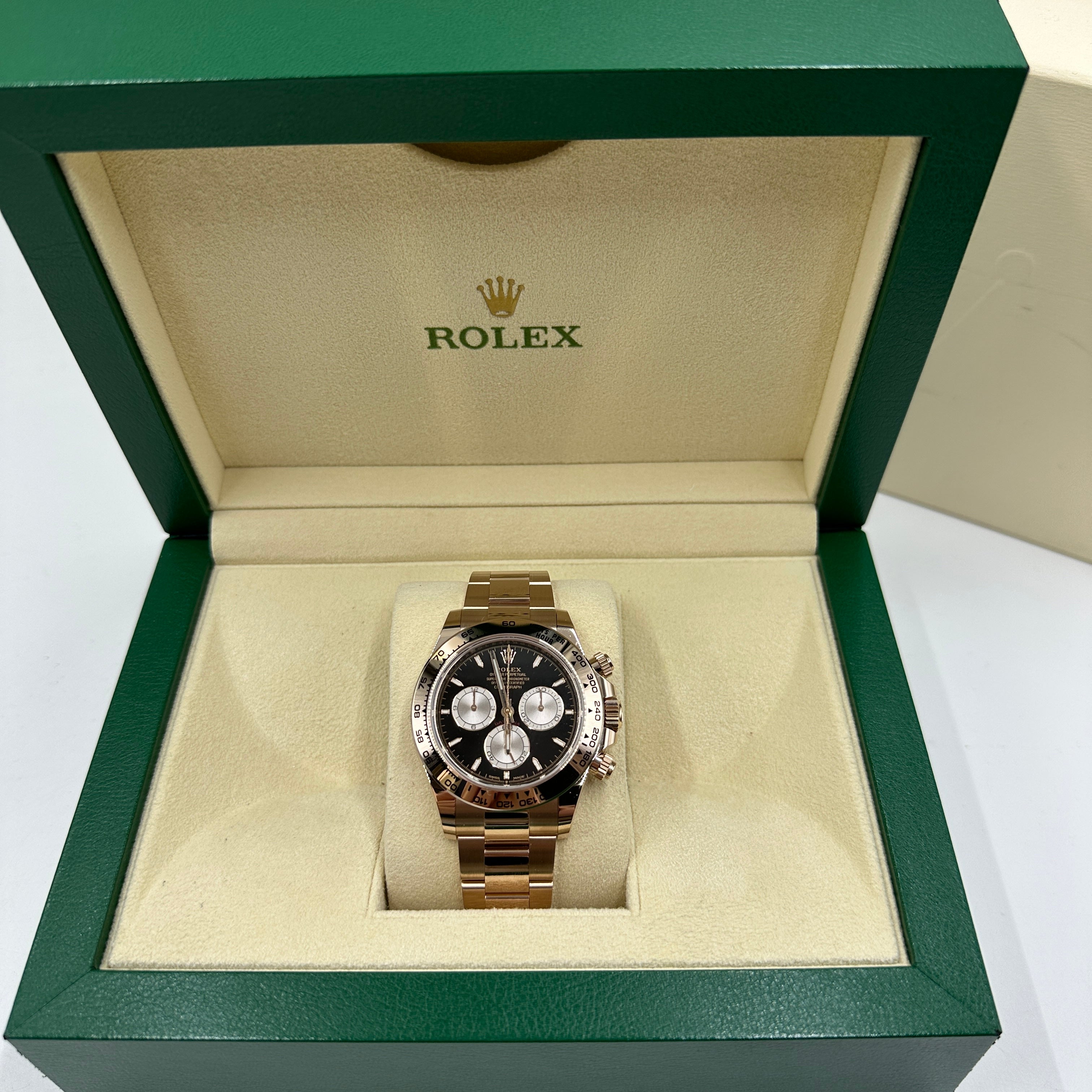 Rolex Cosmograph Daytona 126505 Bright black and Sundust