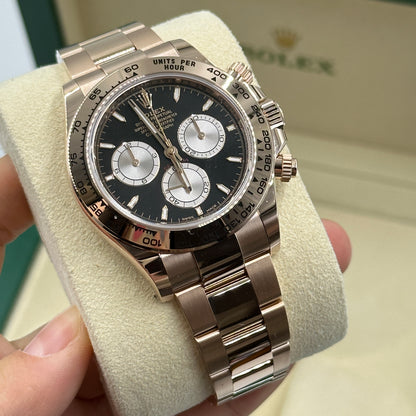 Rolex Cosmograph Daytona 126505 Bright black and Sundust