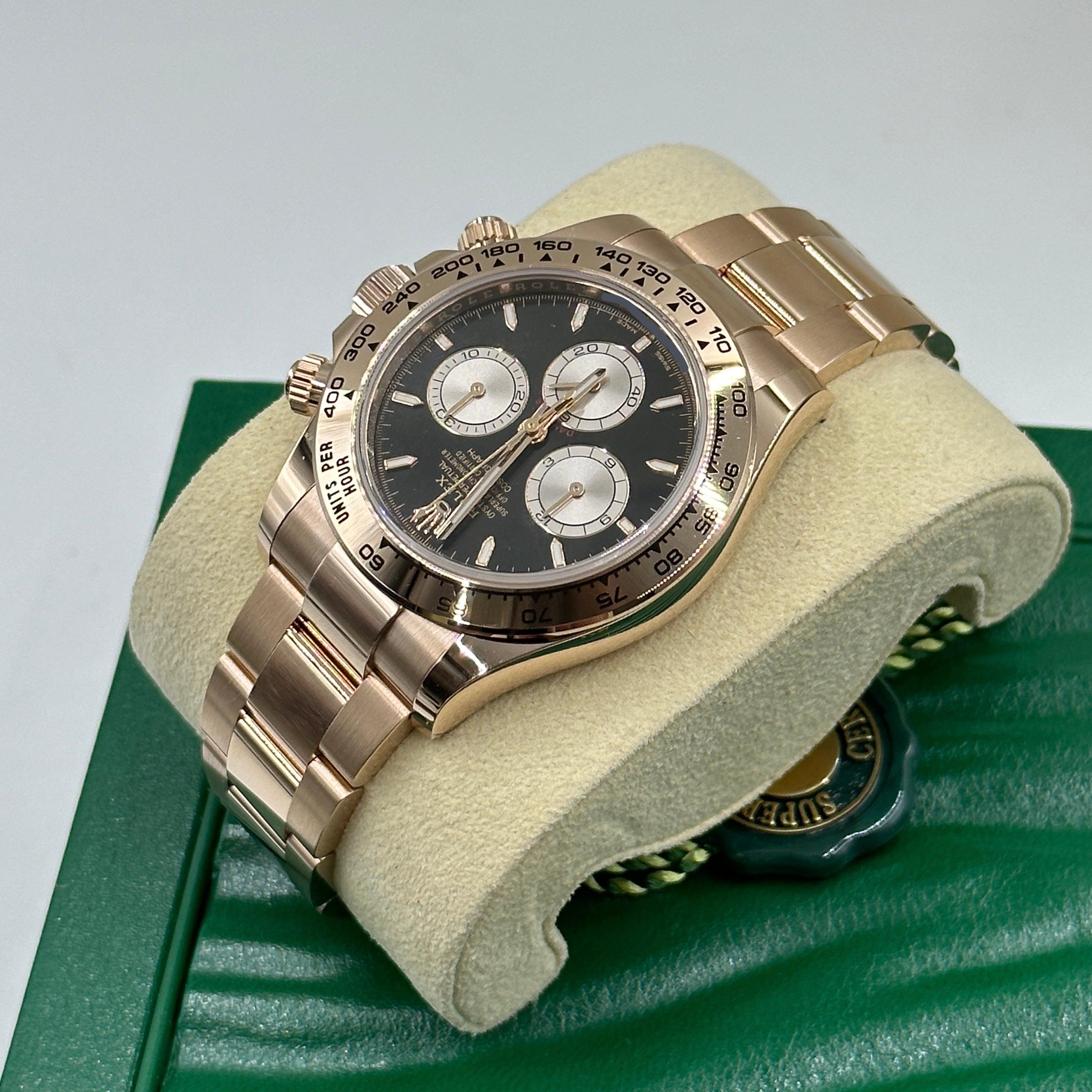 Rolex Cosmograph Daytona 126505 Bright black and Sundust