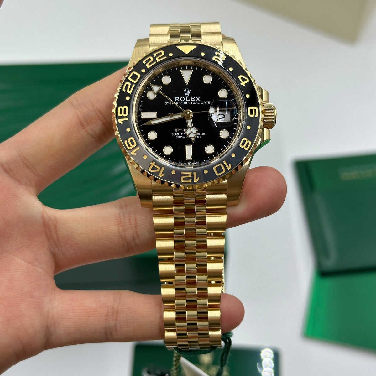 Rolex GMT-Master II 126718GRNR Black Dial Jubilee 2026